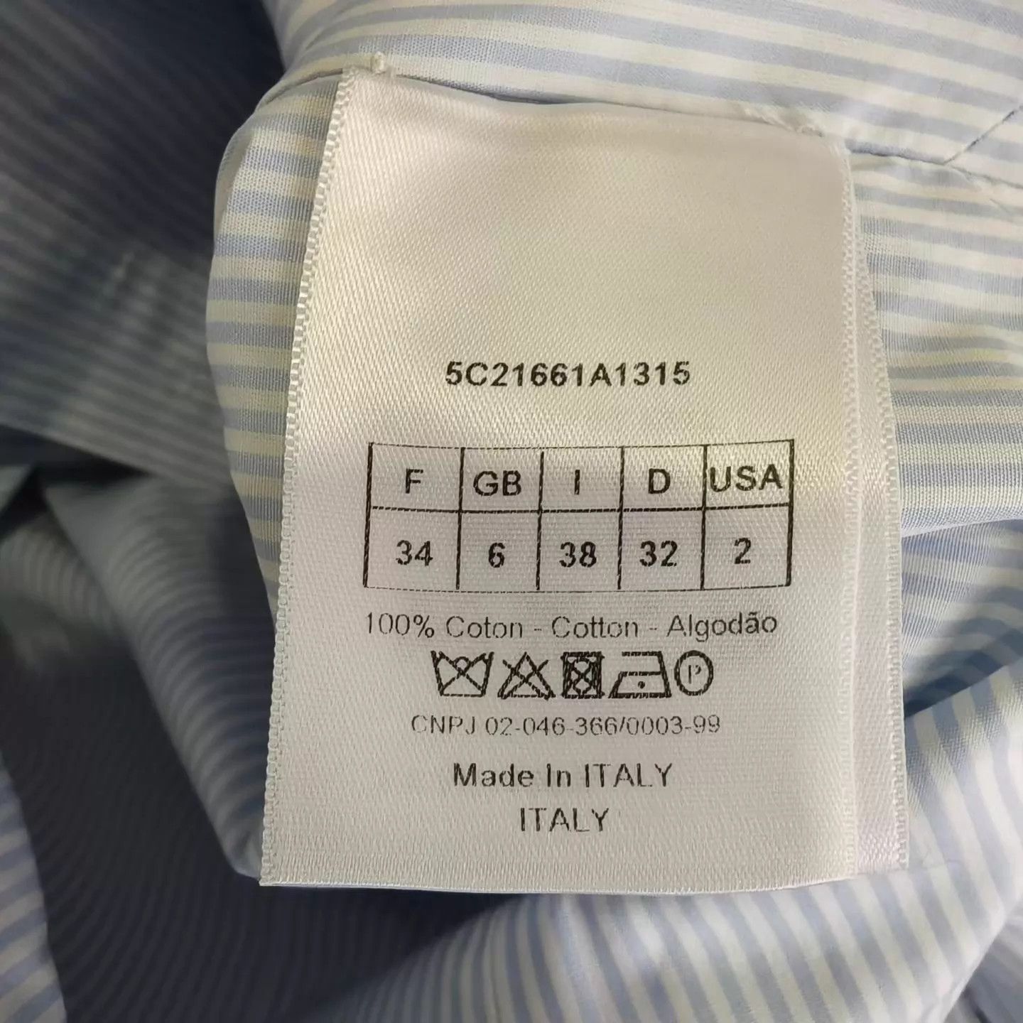 Dior Dior light blue shirt dress 34 Size XS / US 0-2 / IT 36-38 - 4 Thumbnail