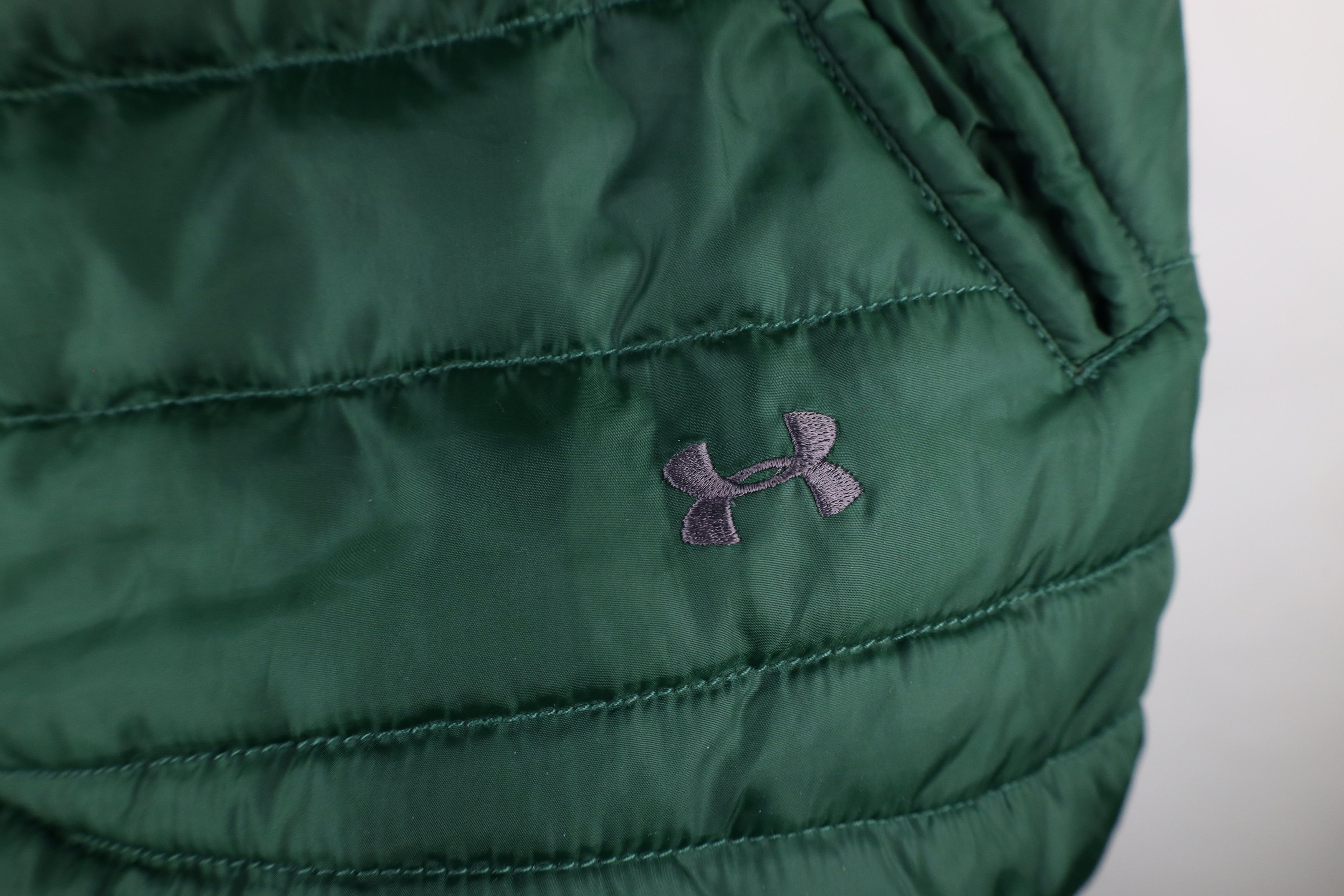 Under Armour × Vintage Under Armour Michigan State University Puffer Vest Jacket Size L / US 10 / IT 46 - 5 Thumbnail