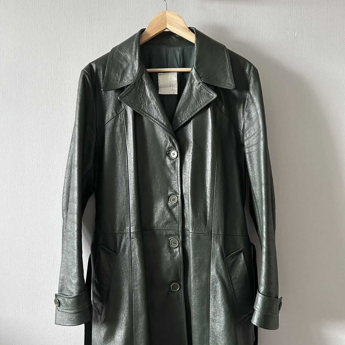 Alexander McQueen Alexander McQueen AW1997 Jungle Runway Leather Coat Maxim Size US M / EU 48-50 / 2 - 6 Thumbnail