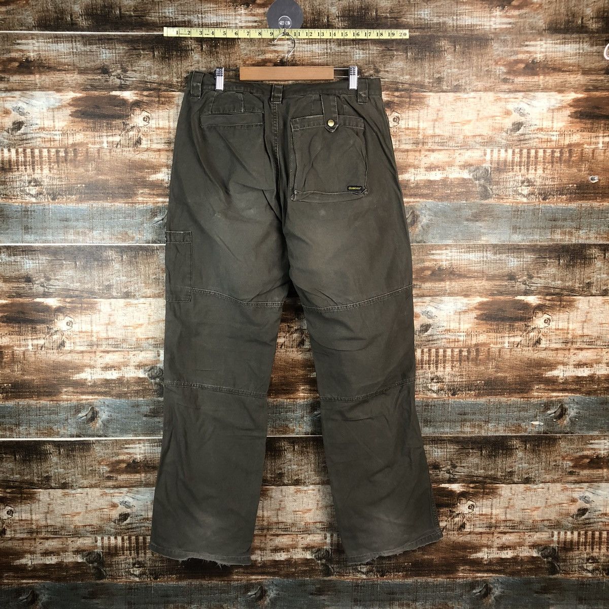 Japanese Brand × Oshkosh DL Oshkosh Green Cargo Multipocket Pants #C670 Size US 30 / EU 46 - 11 Thumbnail