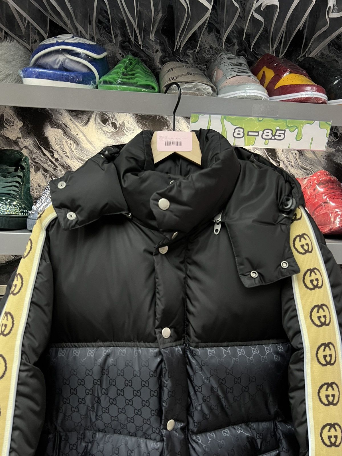 Gucci Gucci GG Jacquard Nylon Padded Coat Size US M / EU 48-50 / 2 - 3 Thumbnail