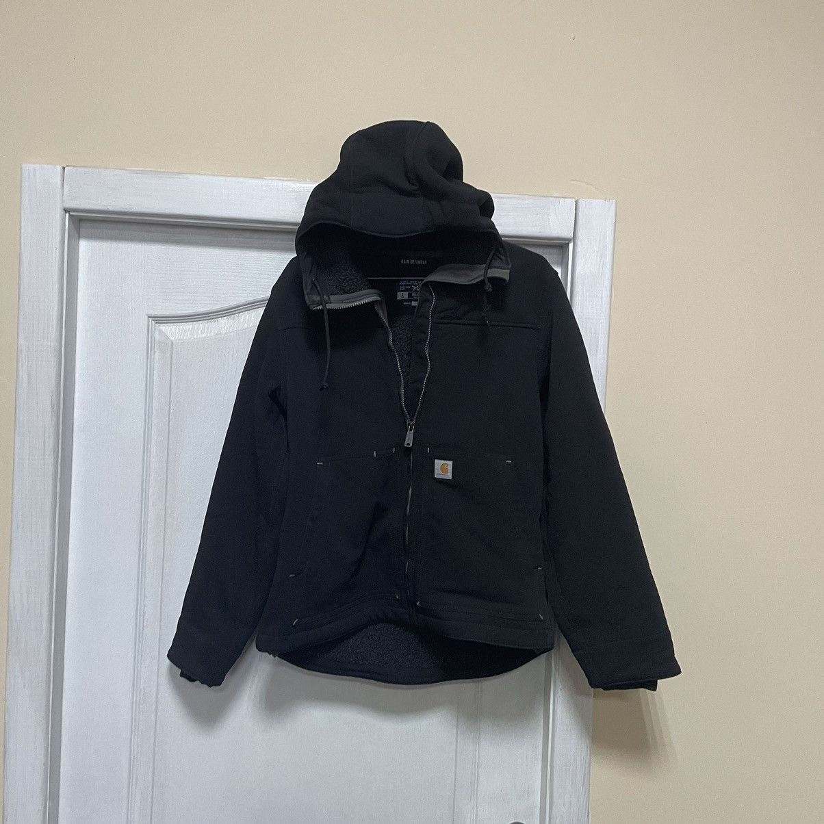 Carhartt Vintage Carhartt Sherpa Detroit work Jacket bomber super dux Size S / US 4 / IT 40 - 1 Thumbnail