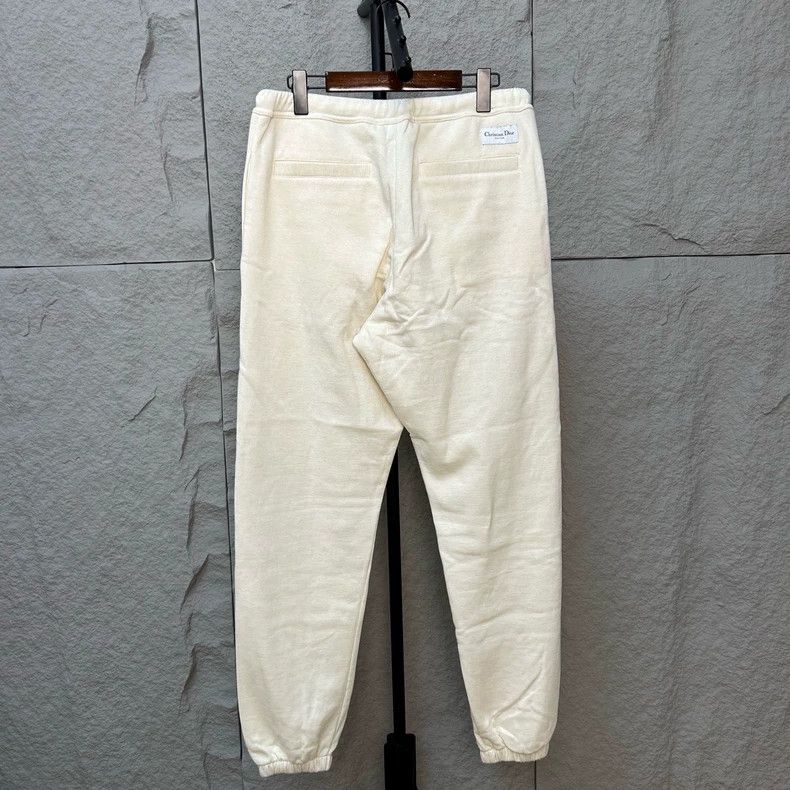 Dior Dior SizeM Beige lace-up knitted sports pants Size US 30 / EU 46 - 2 Thumbnail