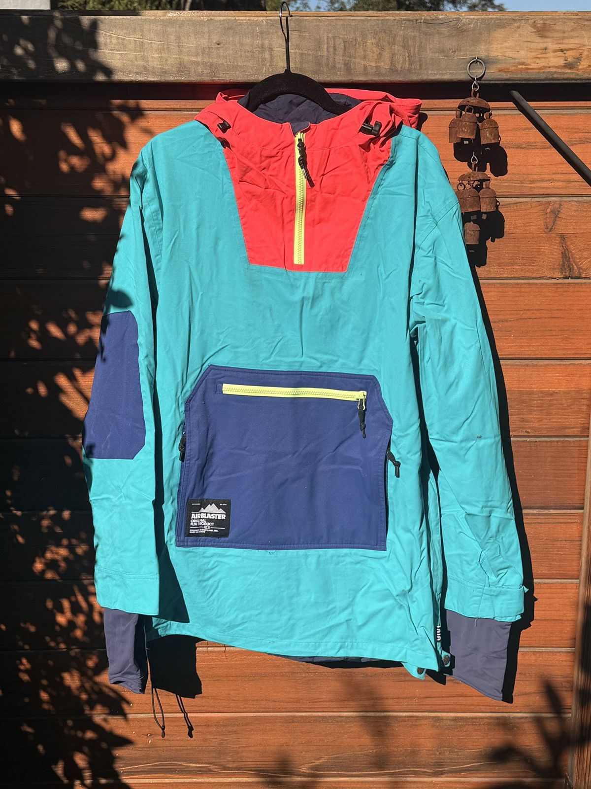 Airblaster Airblaster 1/4 zip pullover anorak snow jacket Size US L / EU 52-54 / 3 - 1 Thumbnail