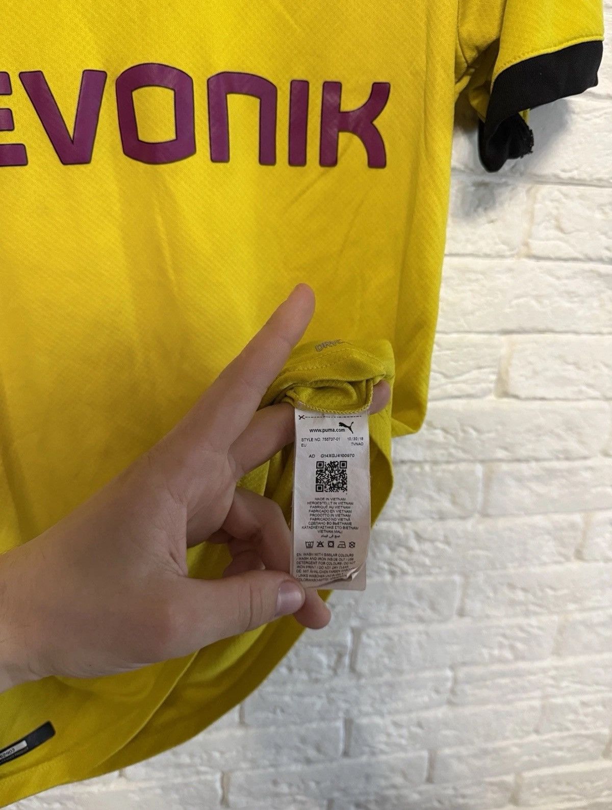 Puma Puma Borrusia Dortmund 19/20 Home Jersey Football Shirt Sz M Size US M / EU 48-50 / 2 - 7 Thumbnail