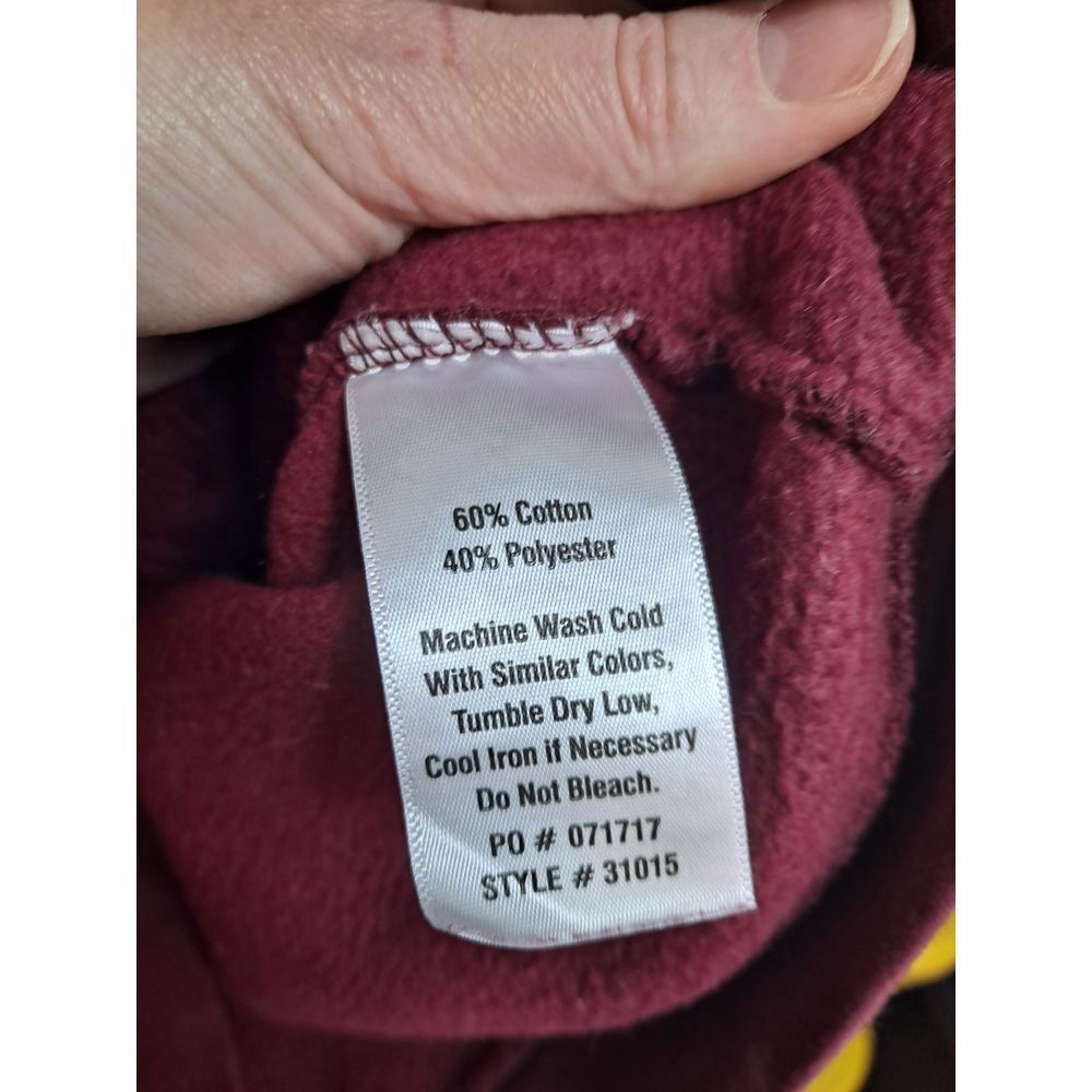 Other Ouray Bloomsburg University 1839 Burgundy Pullover Hoodie Sw Size US M / EU 48-50 / 2 - 5 Thumbnail