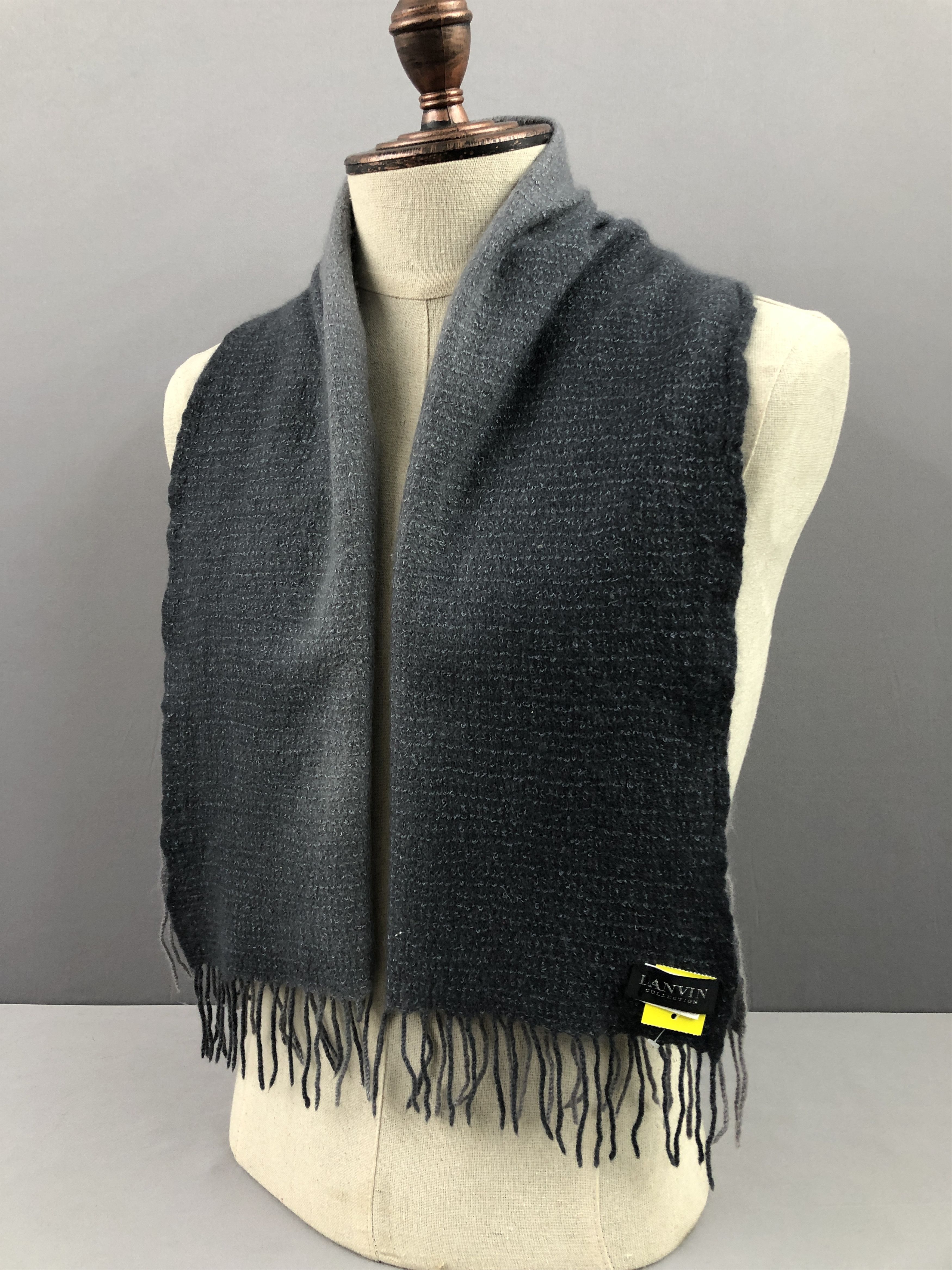 Lanvin × Vintage Vintage Lanvin Scarf / Muffler / Neckwear Size ONE SIZE - 2 Thumbnail