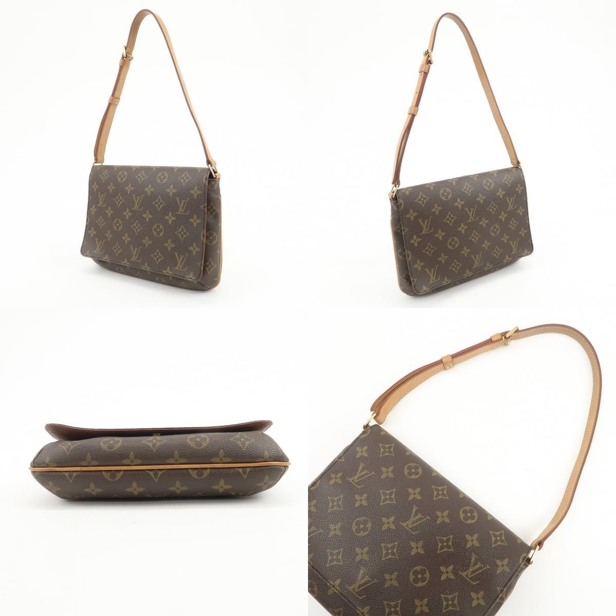 Louis Vuitton Louis Vuitton Monogram Shoulder Bag Brown Size ONE SIZE - 3 Thumbnail