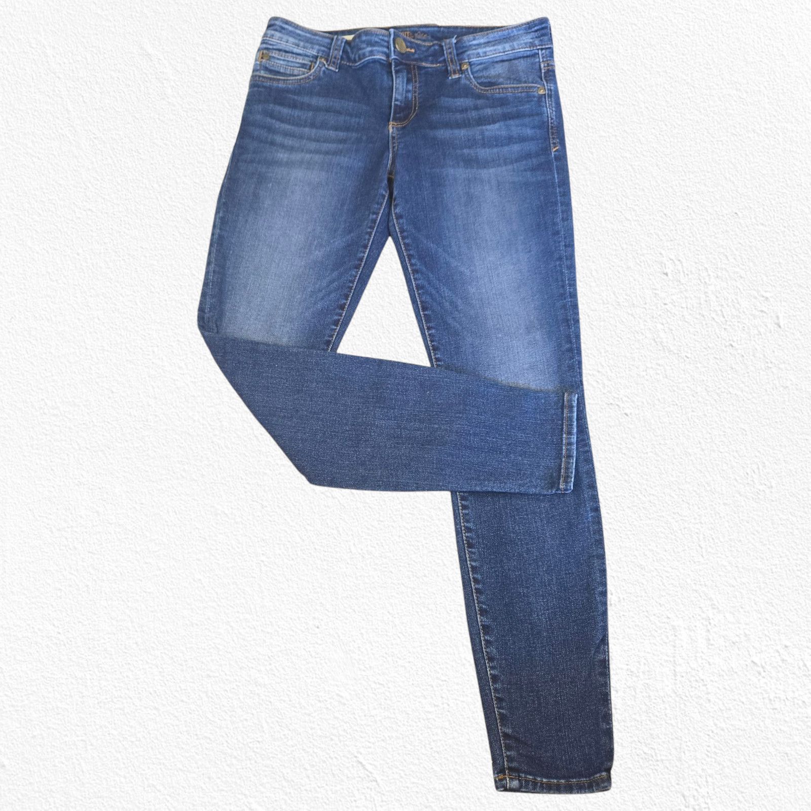 Other Dark Wash Skinny Mid Rise Ankle Slim Jeans Size 4S Size 27" / US 4 / IT 40 - 11 Thumbnail