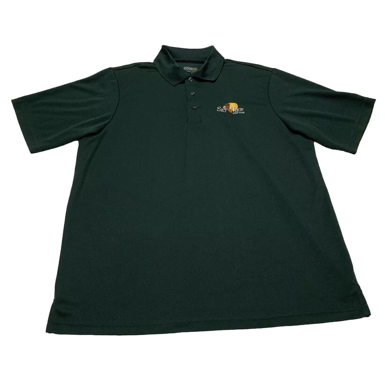 Other Core 365 Mens L Green Dri-Fit Polo Shirt Size US L / EU 52-54 / 3 - 1 Thumbnail