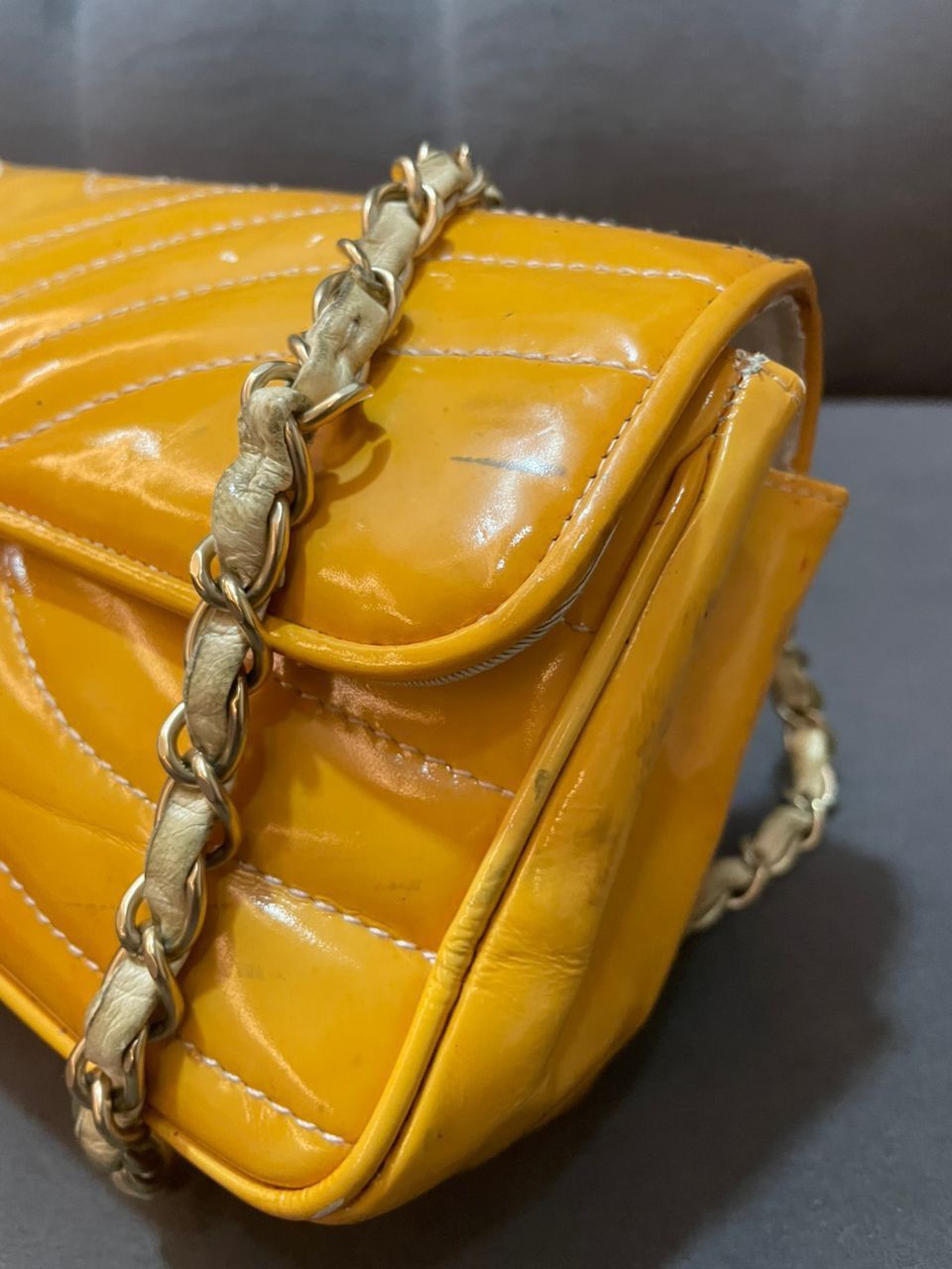 Chanel Authentic Chanel Classic Mini Flap Shoulder Bag Size ONE SIZE - 12 Thumbnail