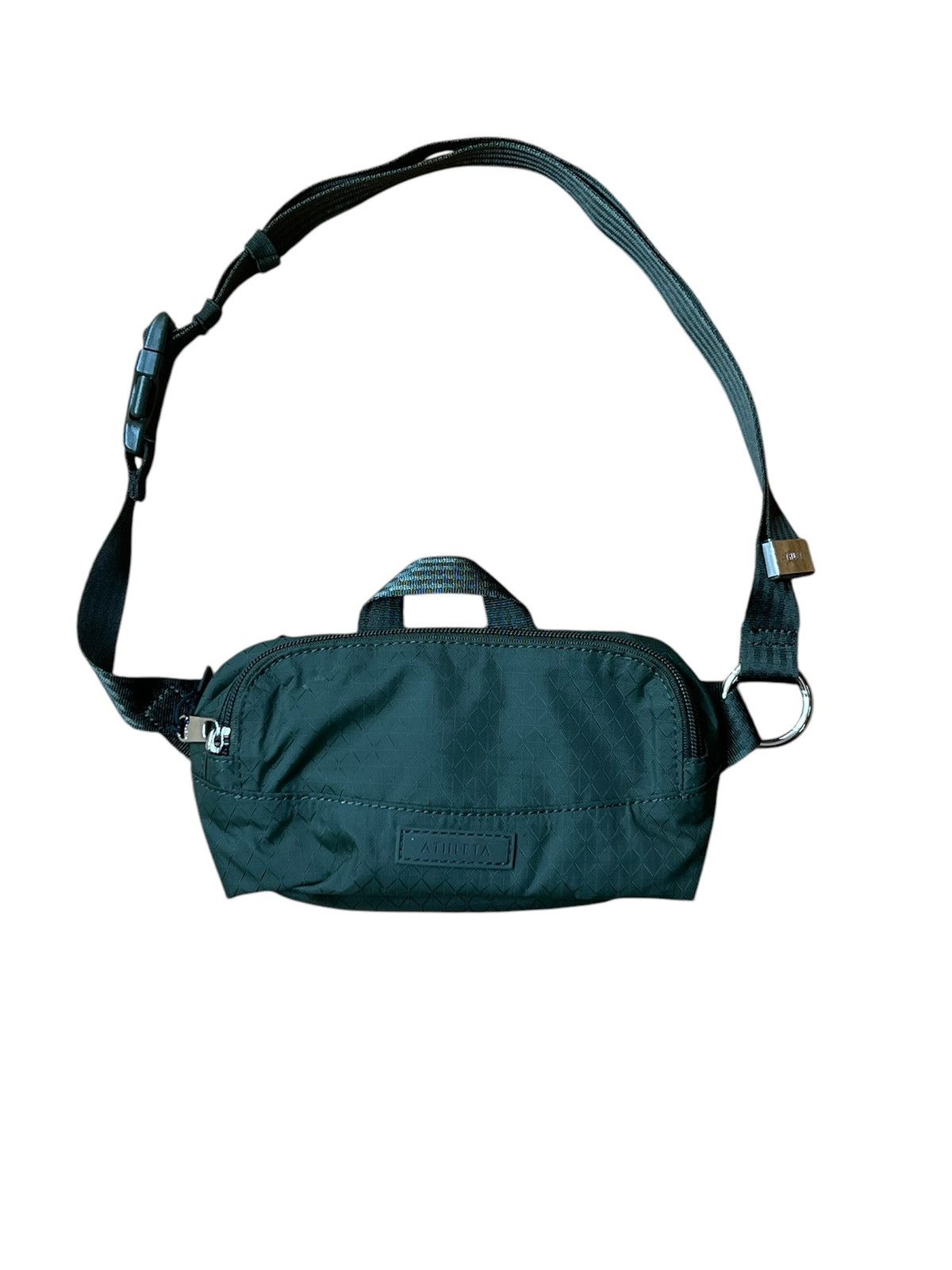 Athleta Athleta Excursion Dark Green Mini Belt Bag Waist Bag Purse Size ONE SIZE - 1 Thumbnail