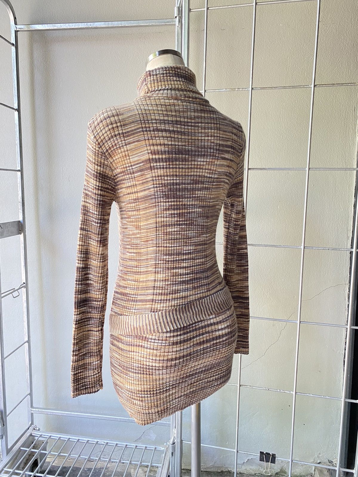 Morgan Homme Morgan Y2K multicolor knitted dress Size S / US 4 / IT 40 - 4 Thumbnail