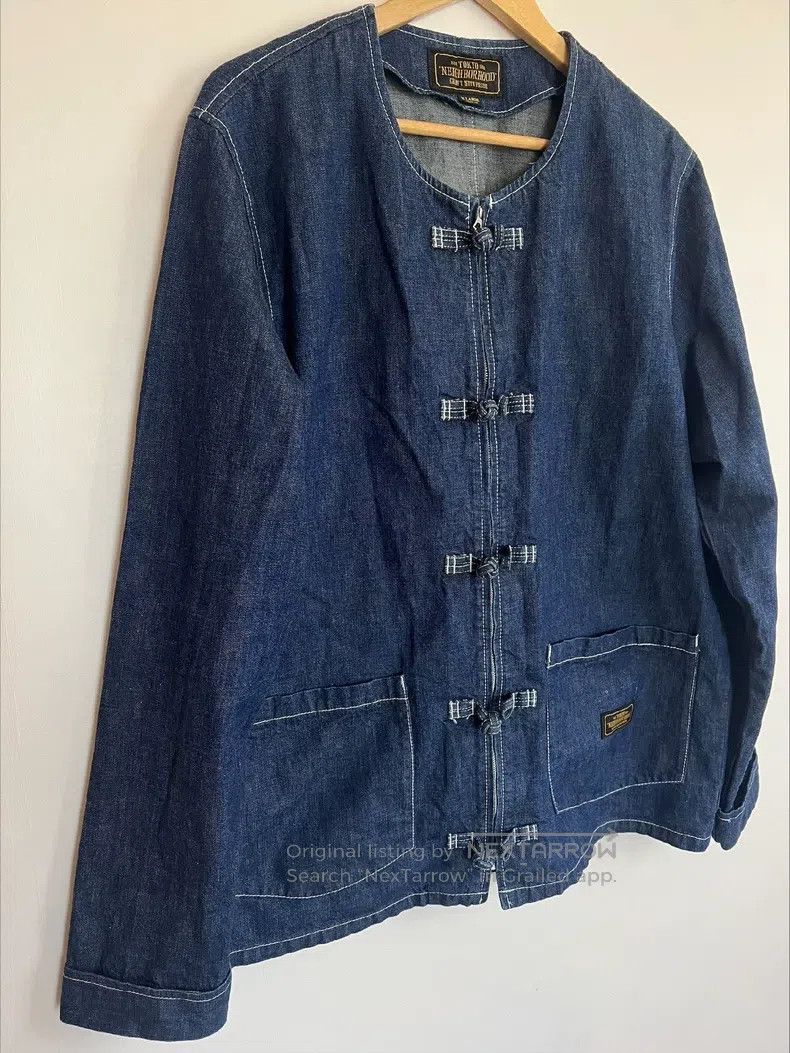 Neighborhood Neighborhood Tang Suit Denim Jacket Size US XL / EU 56 / 4 - 2 Thumbnail