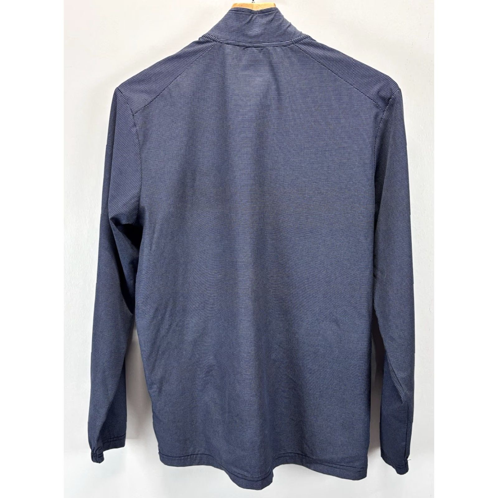 Adidas Adidas Golf 1/4 Zip Pullover Jacket Sz Small Men’s Blue Striped READ Size US S / EU 44-46 / 1 - 3 Thumbnail