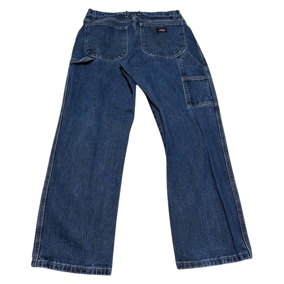 Dickies × Vintage Dickies Logo Distressed Jean Carpenter Pants Men’s 32x30 Size US 32 / EU 48 - 2 Thumbnail