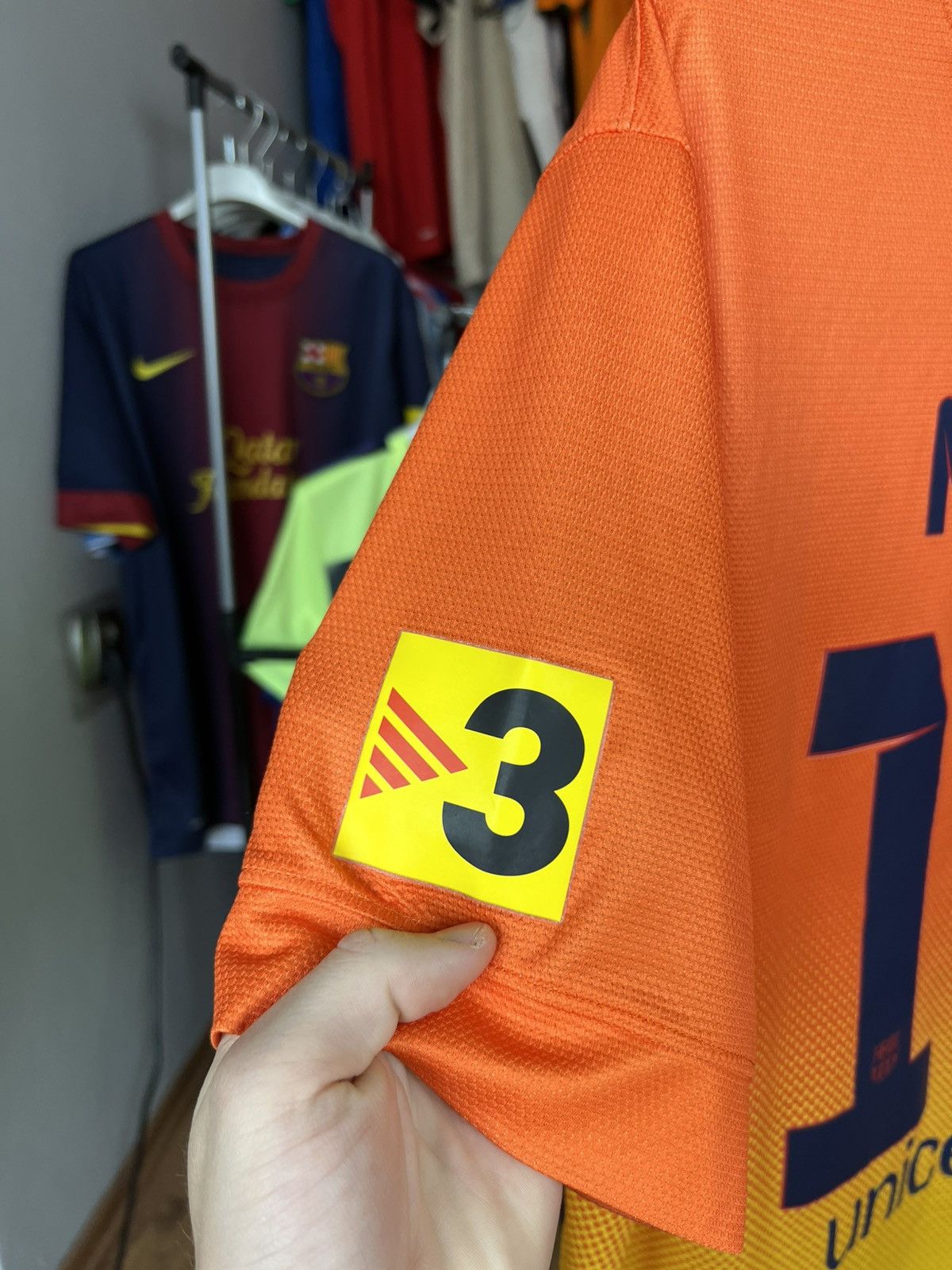 Nike Soccer Jersey Nike Barcelona 2012/13 Messi #10 Size US XL / EU 56 / 4 - 6 Thumbnail
