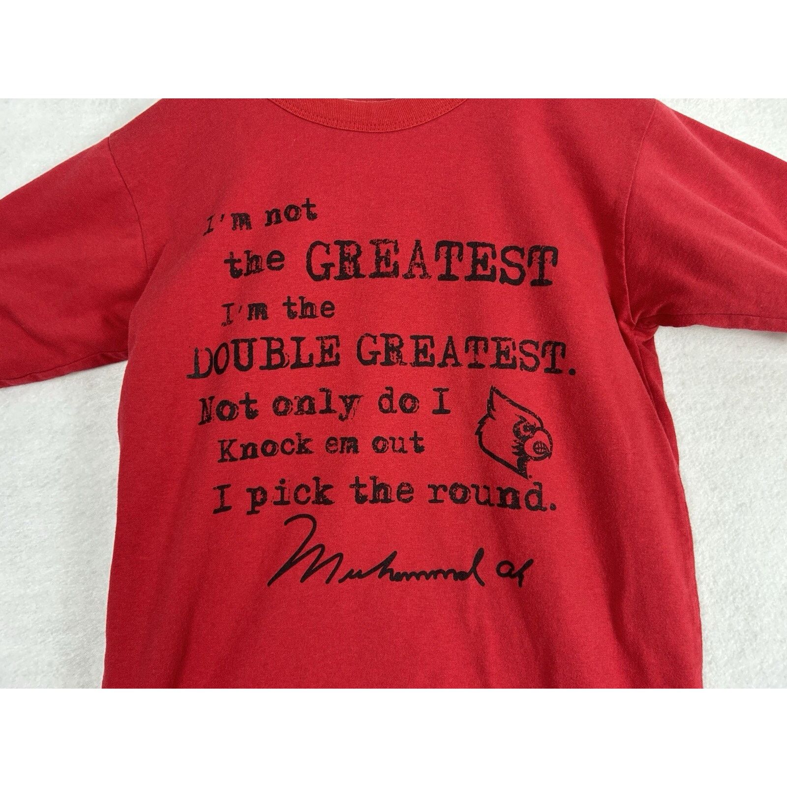 Vintage Rare Vintage Muhammad Ali Hip Hop Reversible Shirt USA Small Size US S / EU 44-46 / 1 - 8 Thumbnail