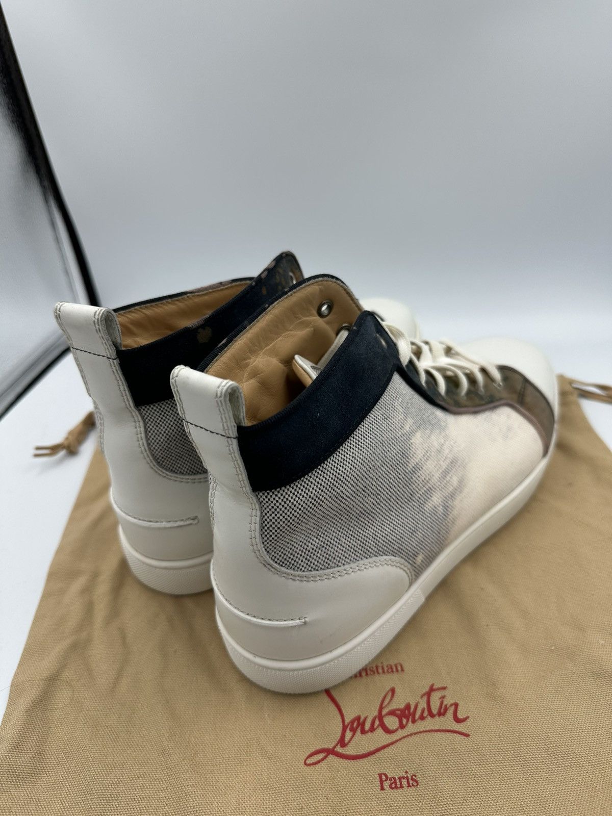 Christian Louboutin Christian Louboutin High Top Sneakers Size US 13 / EU 46 - 7 Thumbnail