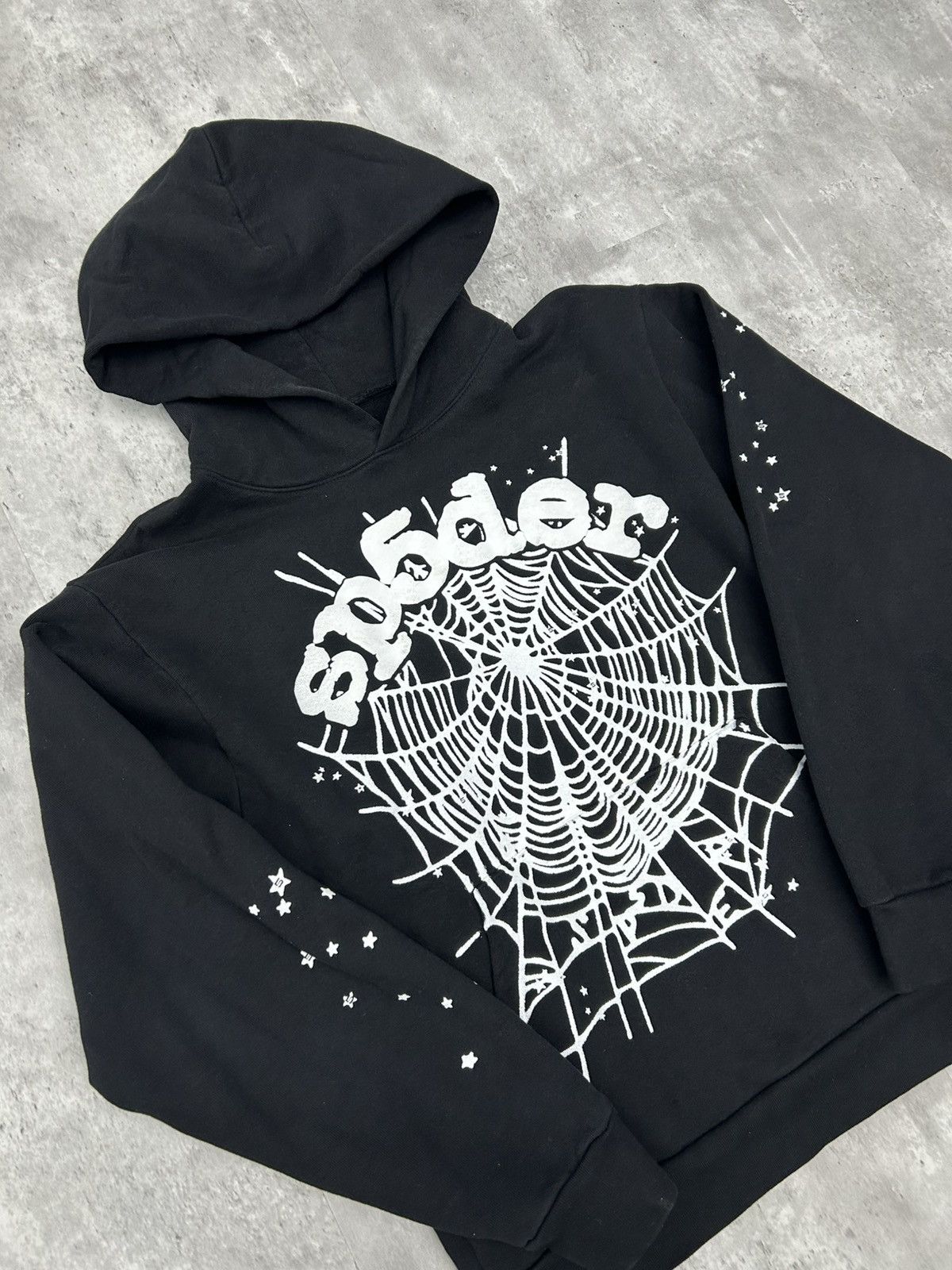 Sp5der Sp5der Og web hoodie-Black Size US S / EU 44-46 / 1 - 2 Thumbnail