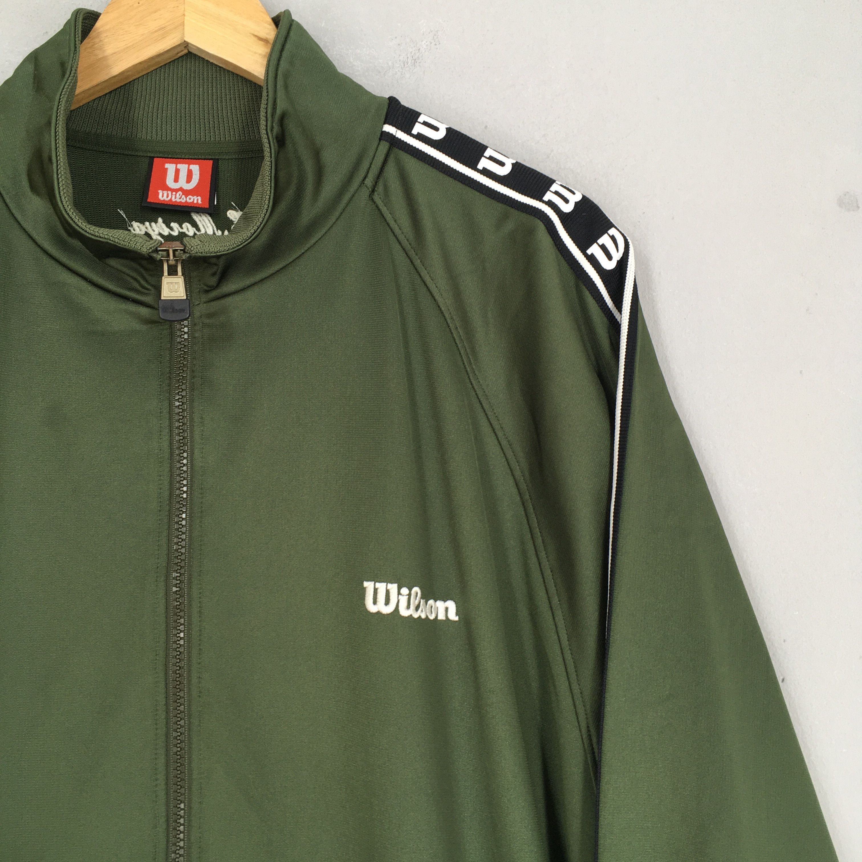 Wilson Vintage 90's Wilson Windrunner Jacket XLarge Size US XL / EU 56 / 4 - 2 Thumbnail