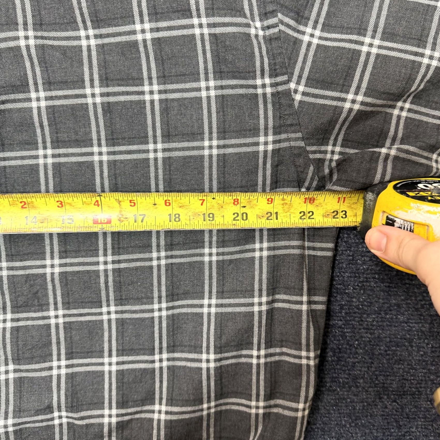 Eddie Bauer Eddie Bauer Shirt Mens Large Gray Plaid Flannel Long Sleeve Button Up Casual Size US L / EU 52-54 / 3 - 6 Thumbnail