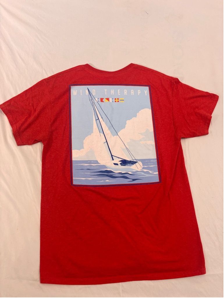Croft & Barrow Men's Croft & Barrow Wind Therapy Sailing T-shirt Size M Red Size US M / EU 48-50 / 2 - 9 Thumbnail
