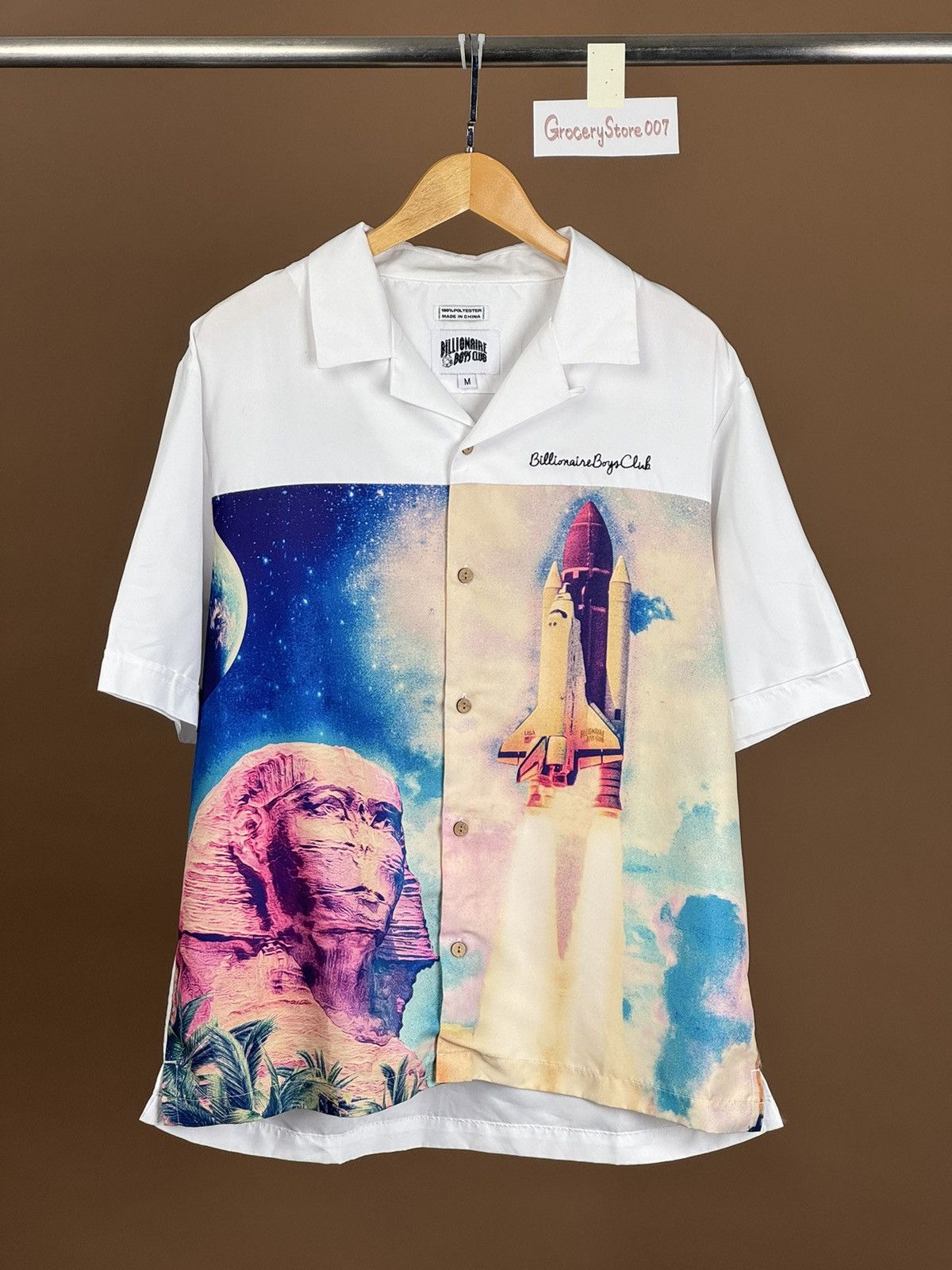 Billionaire Boys Club Brand New* Egyptian nights Woven Knit SS Shirt Size US M / EU 48-50 / 2 - 1 Thumbnail