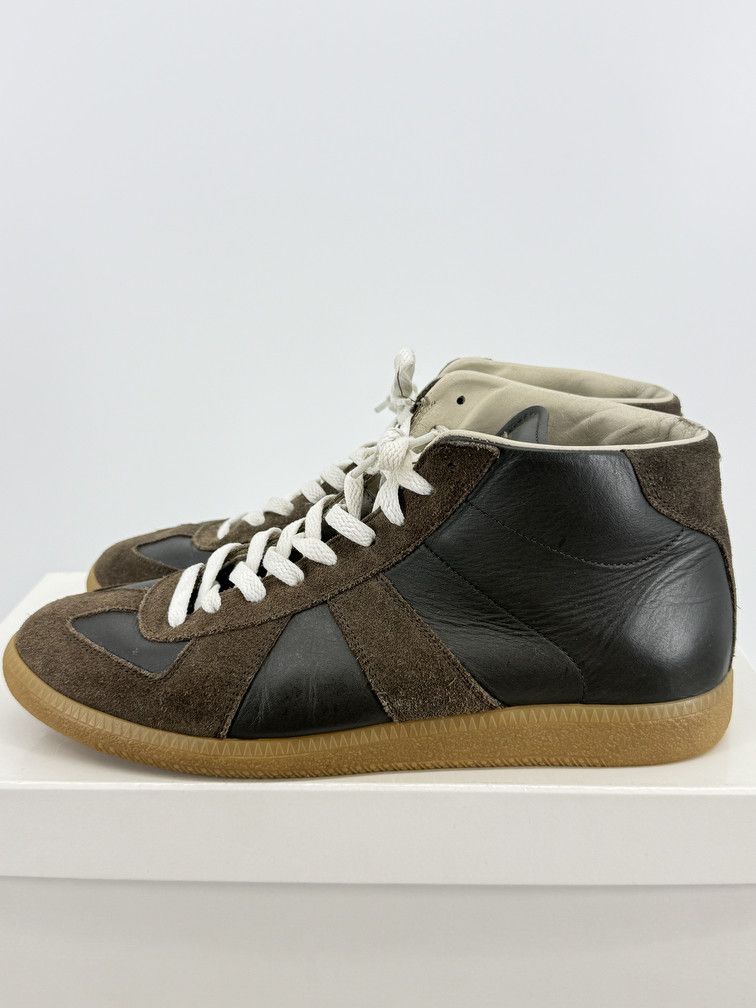 Maison Margiela GAT High Black Brown Size US 8 / EU 41 - 4 Thumbnail