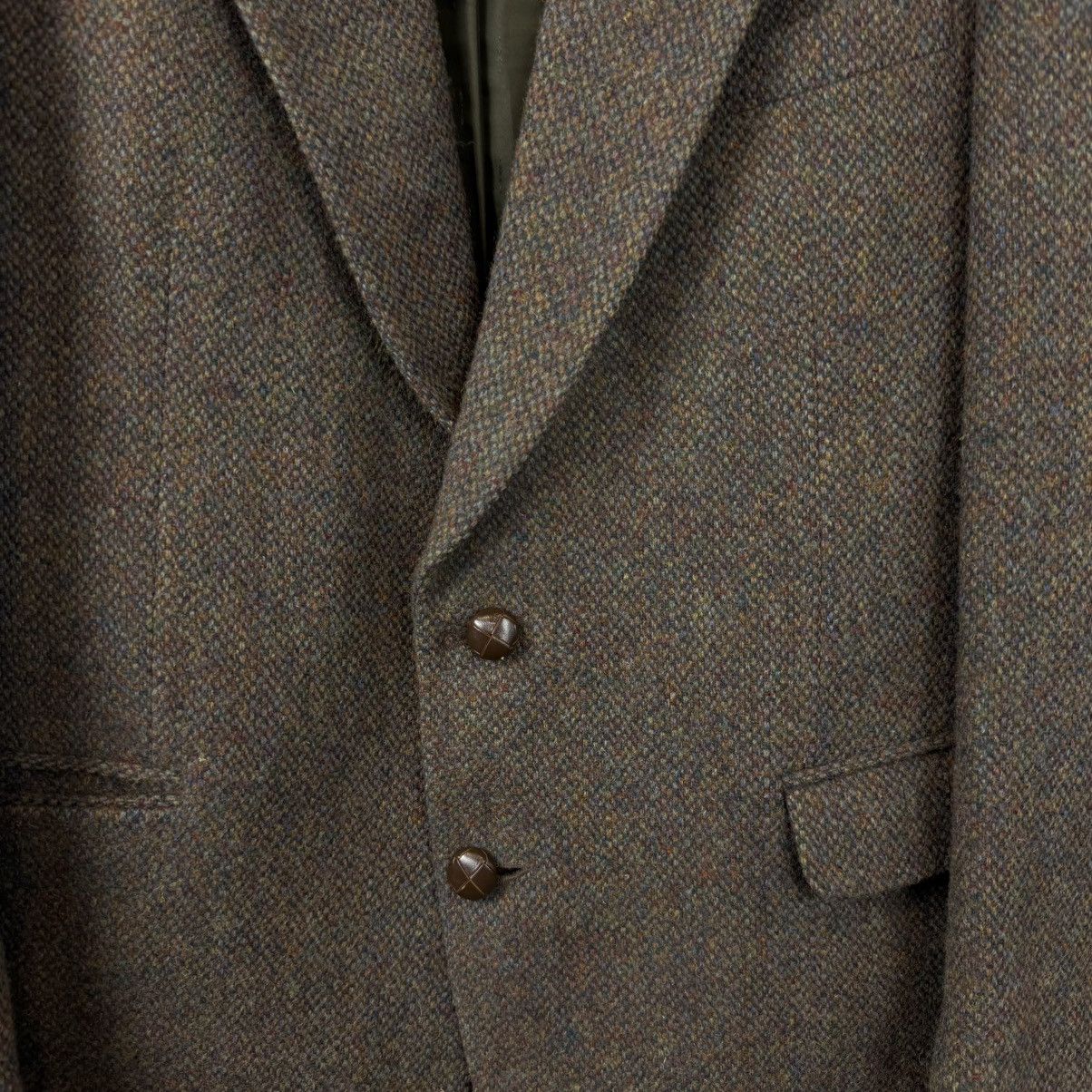 Harris Tweed Vintage Harris Tweed Blazer Coat Hand Woven Size US L / EU 52-54 / 3 - 3 Thumbnail