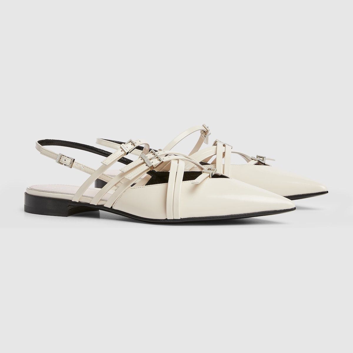 Gucci Strappy Ballet Flats SIZE 38.5