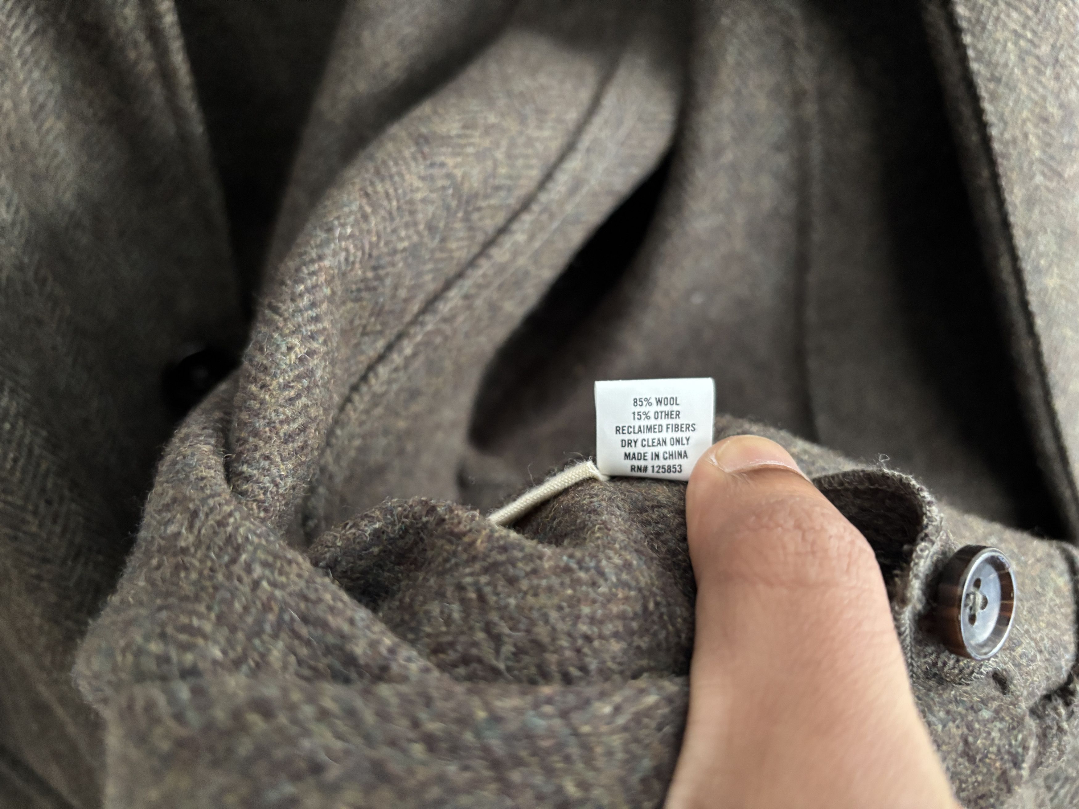 Taylor Stitch Olive Brown Wool Tweed Norfolk Hunting Jacket / Blazer- L Size US L / EU 52-54 / 3 - 14 Thumbnail