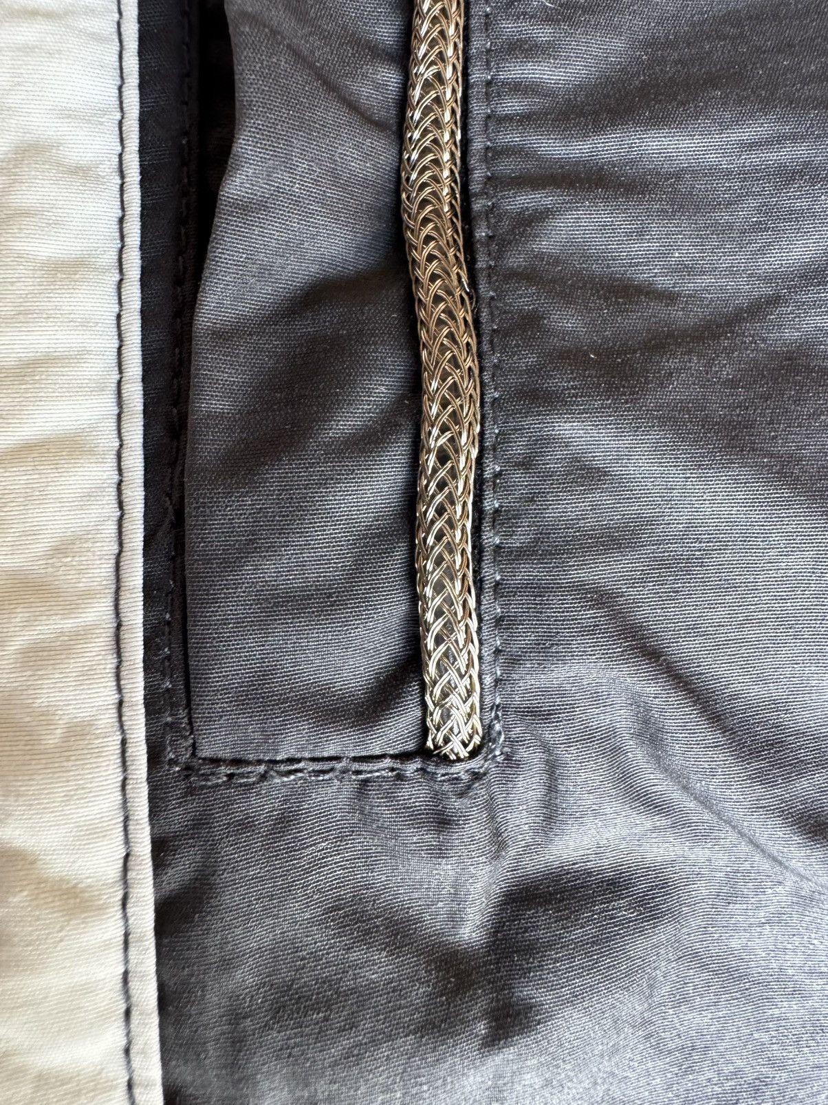 Walter Van Beirendonck NOS 1990‘s Sabotage Gold Rope/Panel Rave Pant Size US 33 - 14 Thumbnail