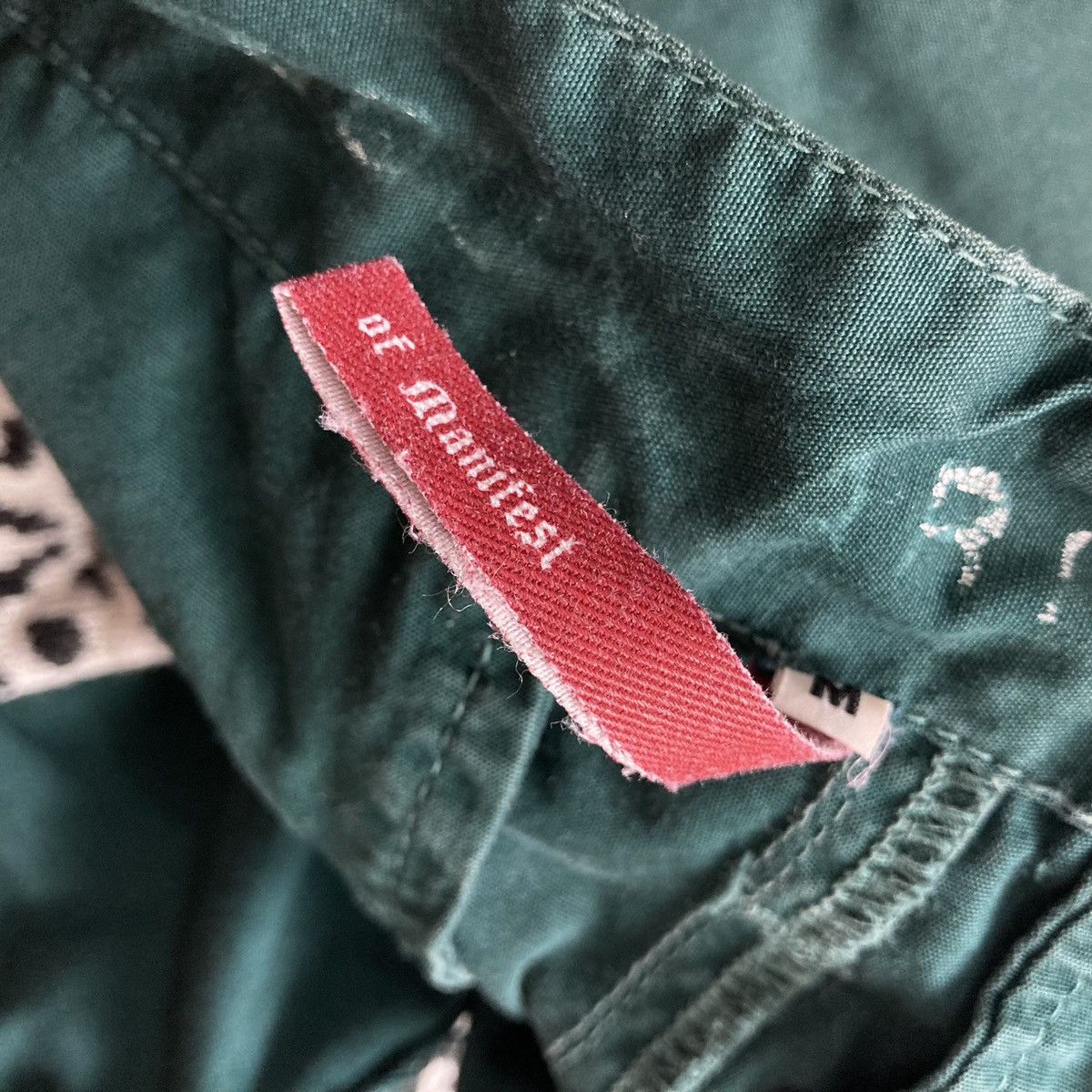 Japanese Brand HAS NO BONDARIES Cargo Pants Leopard Multi Pocket Japan Made Size US 33 - 11 Thumbnail