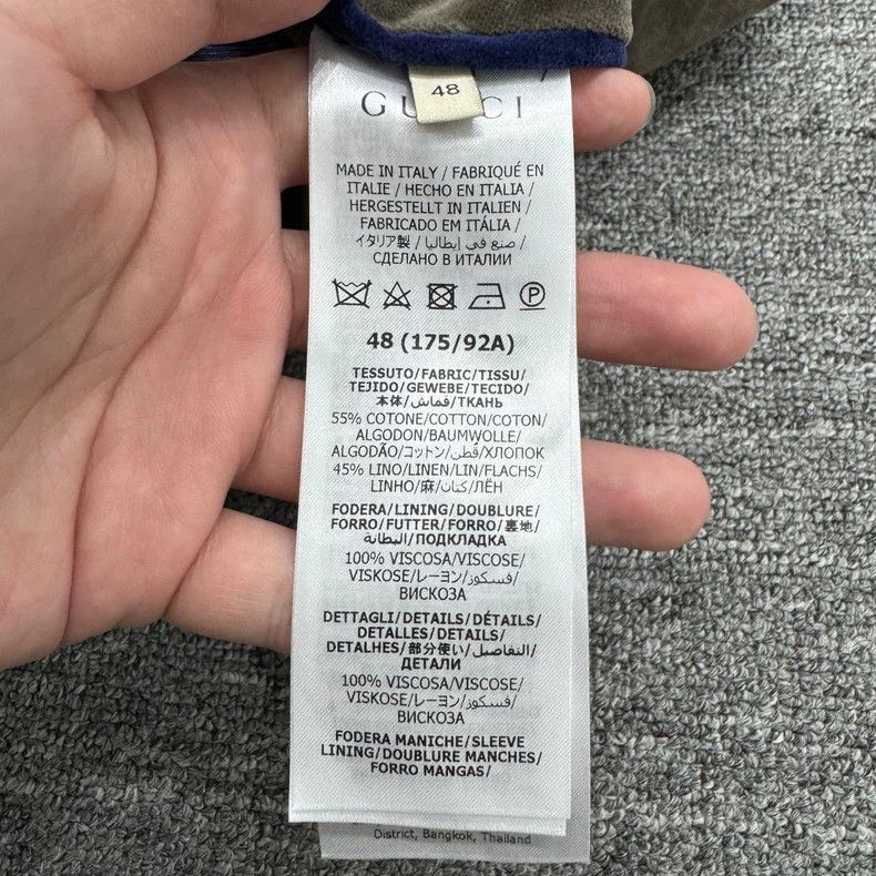Gucci Gucci velvet double-breasted blazer-2508 Size US M / EU 48-50 / 2 - 5 Thumbnail