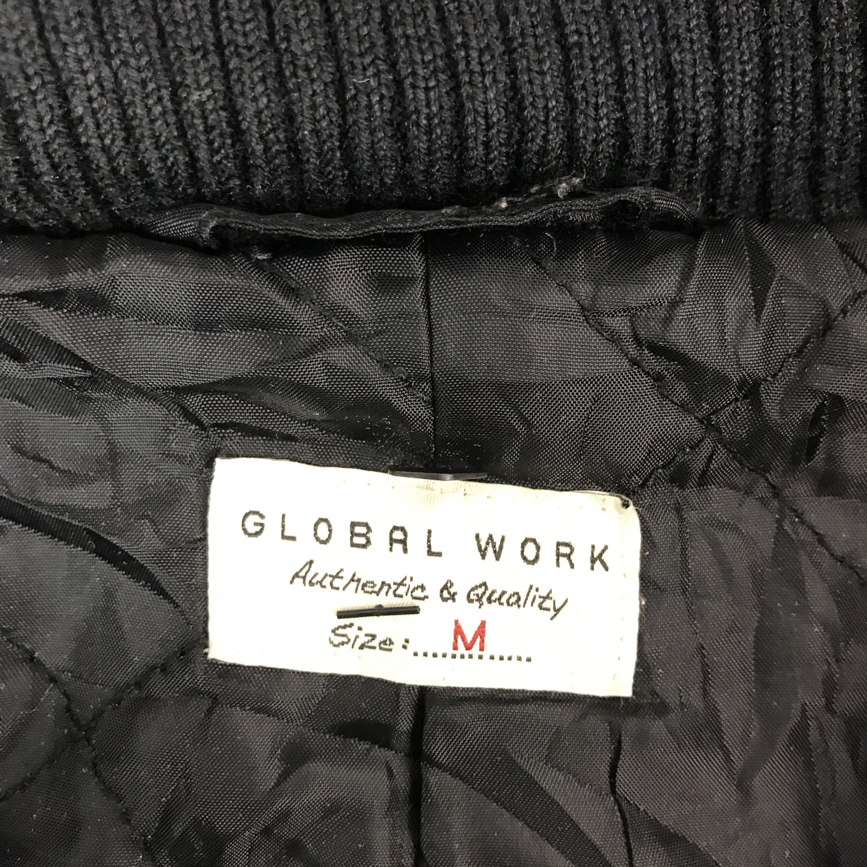Global Work × Japanese Brand global work Wool hoodie jacket Size US M / EU 48-50 / 2 - 8 Thumbnail