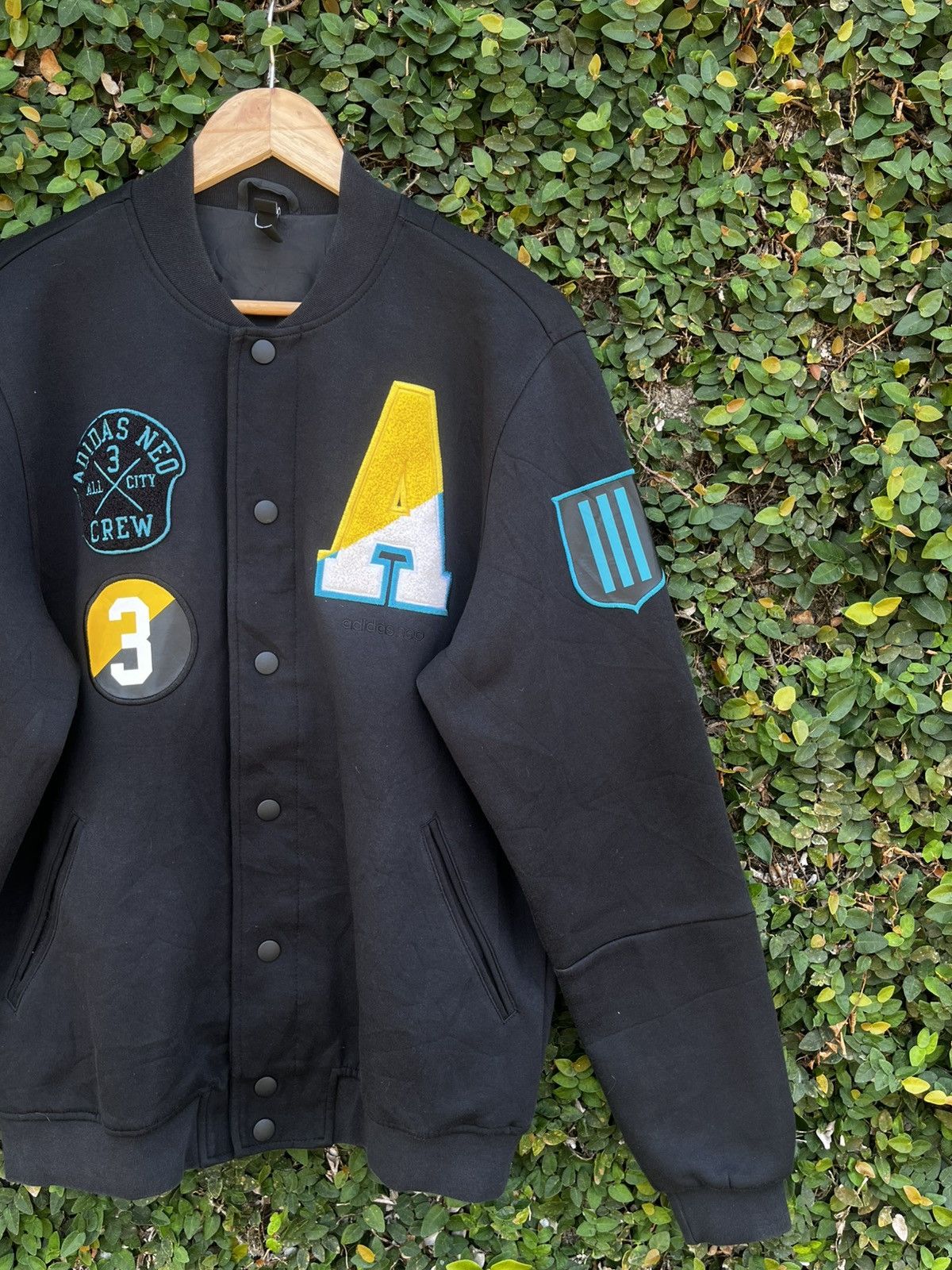 Adidas Adidas Neo Varsity Jacket Size US XL / EU 56 / 4 - 2 Thumbnail