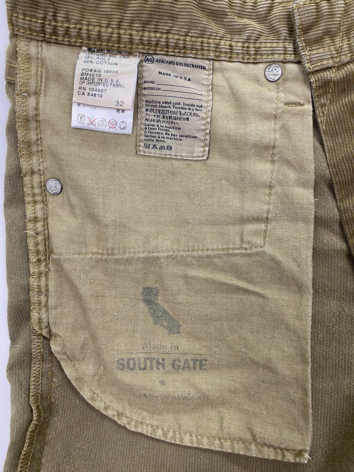 AG Adriano Goldschmied AG Adriano Goldschmied Dirty Distressed Corduroy Pant Size US 32 / EU 48 - 10 Thumbnail
