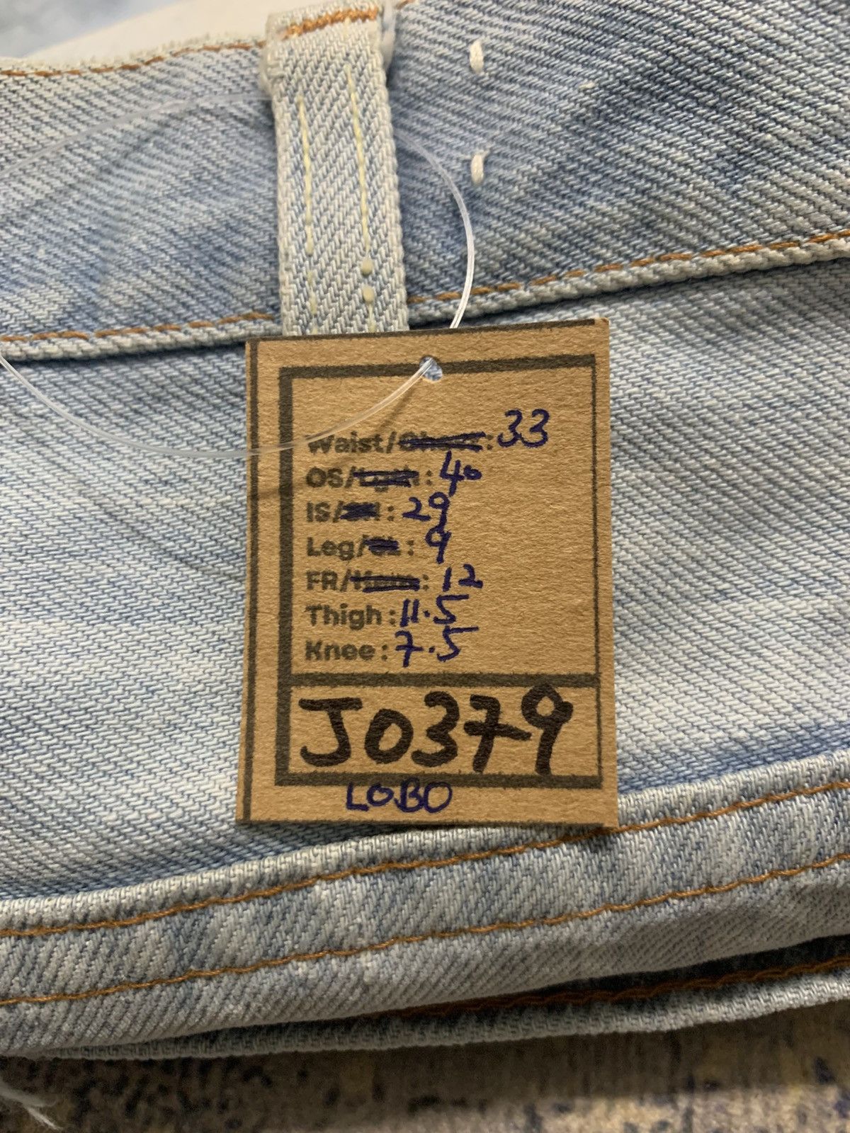 Levi's Vintage 70s Levis Big E flare jeans faded wide leg Size US 33 - 14 Thumbnail