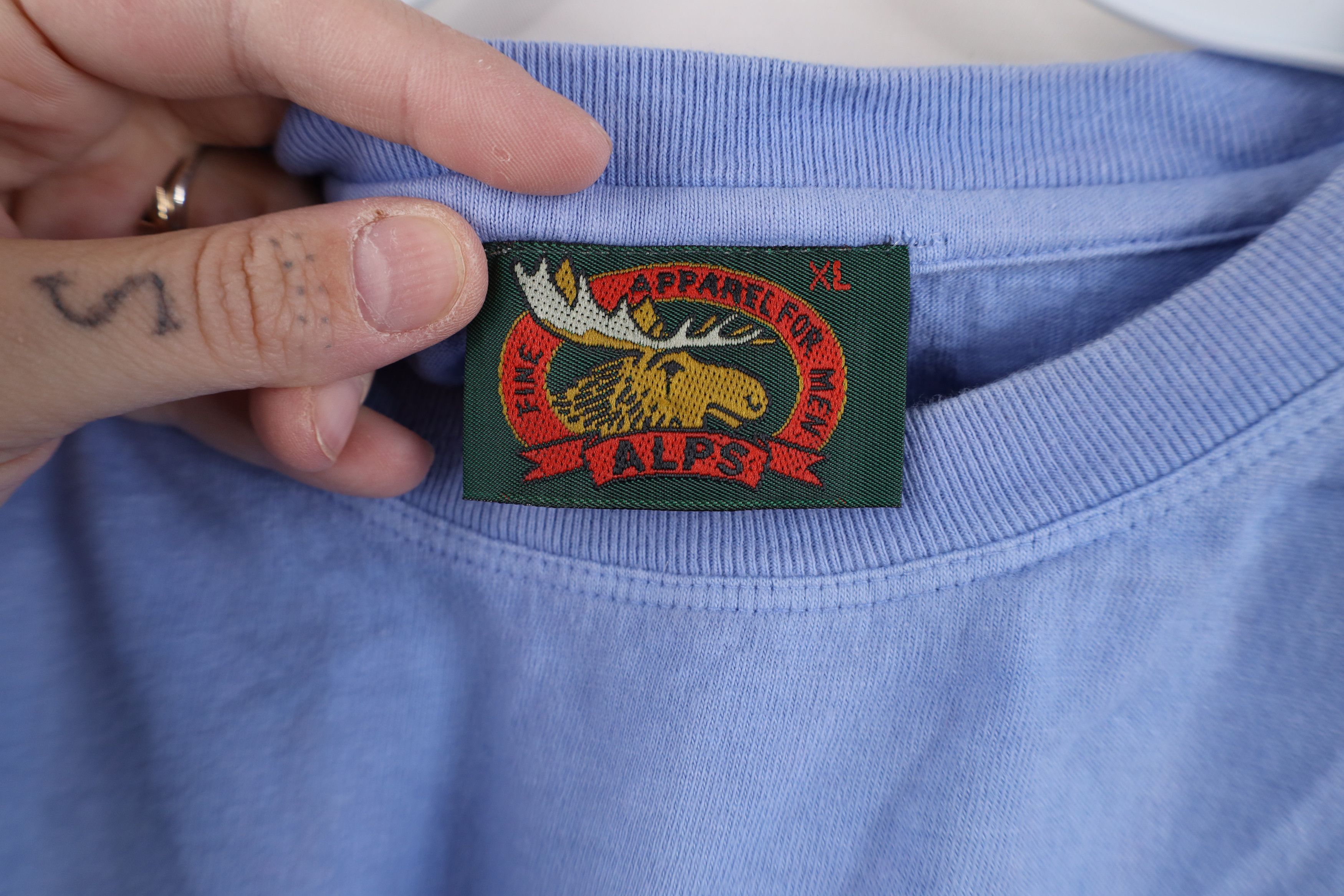 Vintage Vintage 90s Streetwear Utility Moose Short Sleeve T-Shirt Size US XL / EU 56 / 4 - 8 Thumbnail