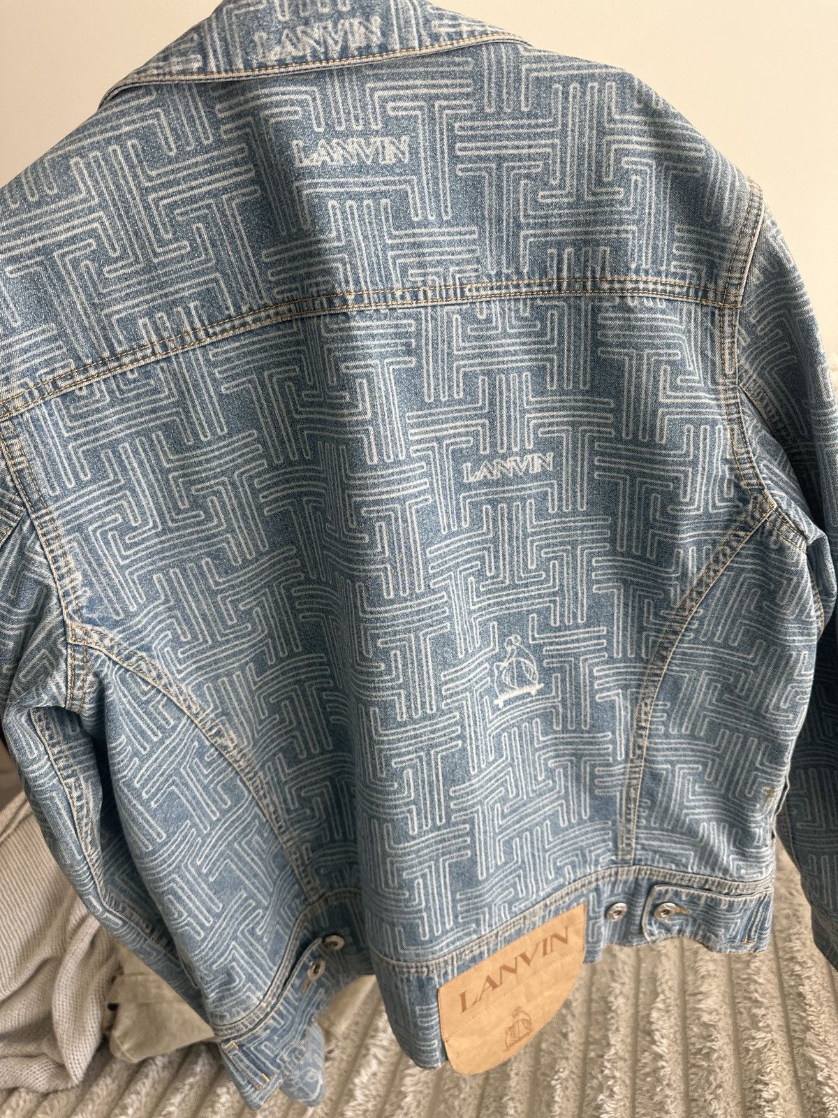 Lanvin LANVIN Jean jacket Size US M / EU 48-50 / 2 - 4 Thumbnail