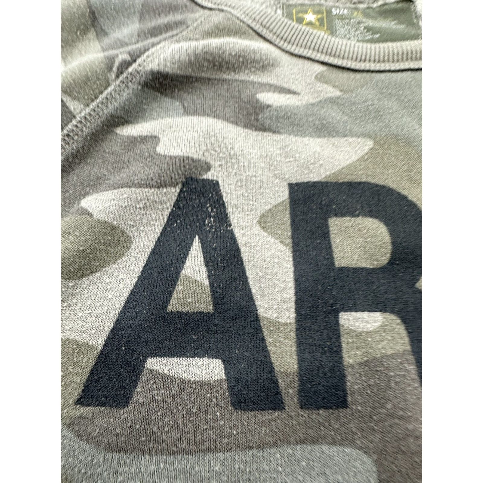 Logo 7 US Army Sweatshirt Mens XS Green Camouflage Crewneck Pullover Military Logo Camo Size US XS / EU 42 / 0 - 4 Thumbnail