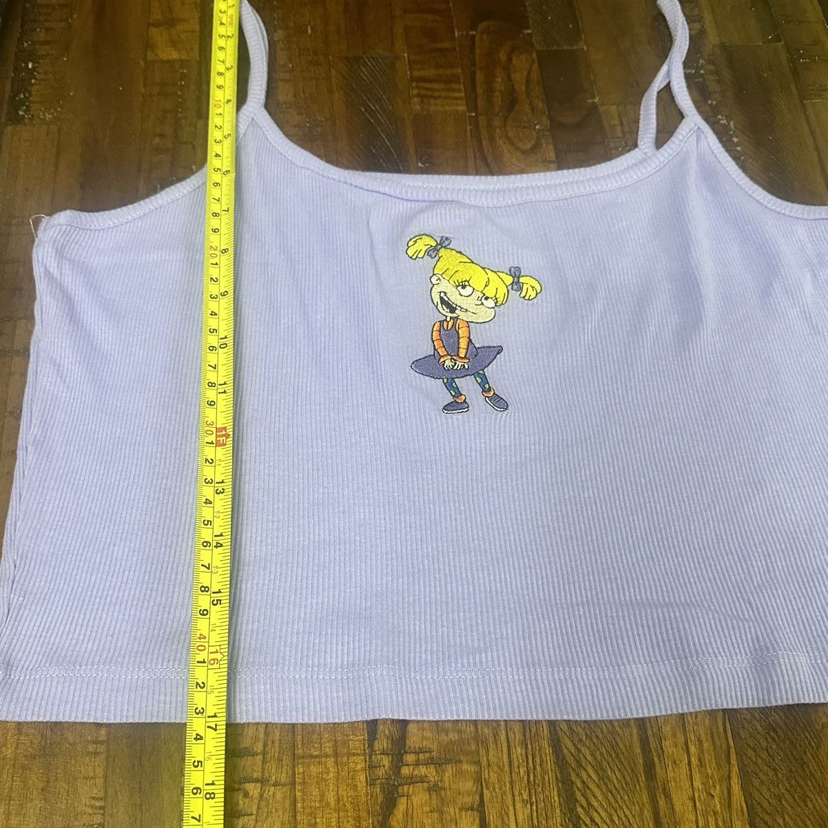 Nickelodeon NWT Nickelodeon Rugrats Cropped Ribbed Y2K Tank Top XL Size XL / US 12-14 / IT 48-50 - 5 Thumbnail