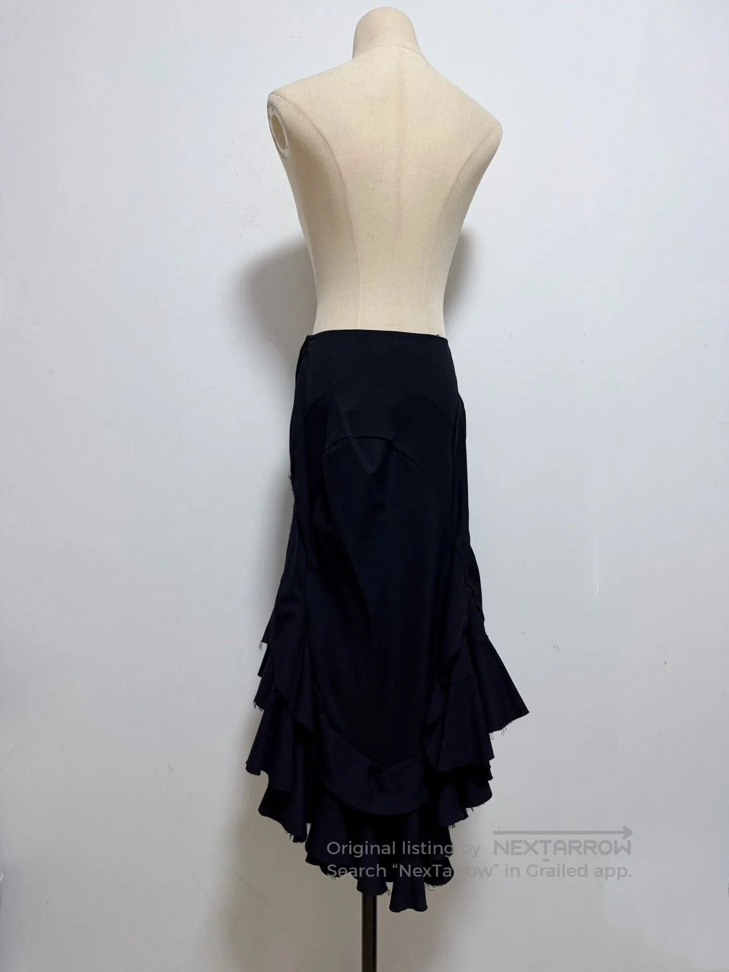 Junya Watanabe Junya Watanabe 2008 Layered Mermaid Skirt. Size 22" - 3 Thumbnail