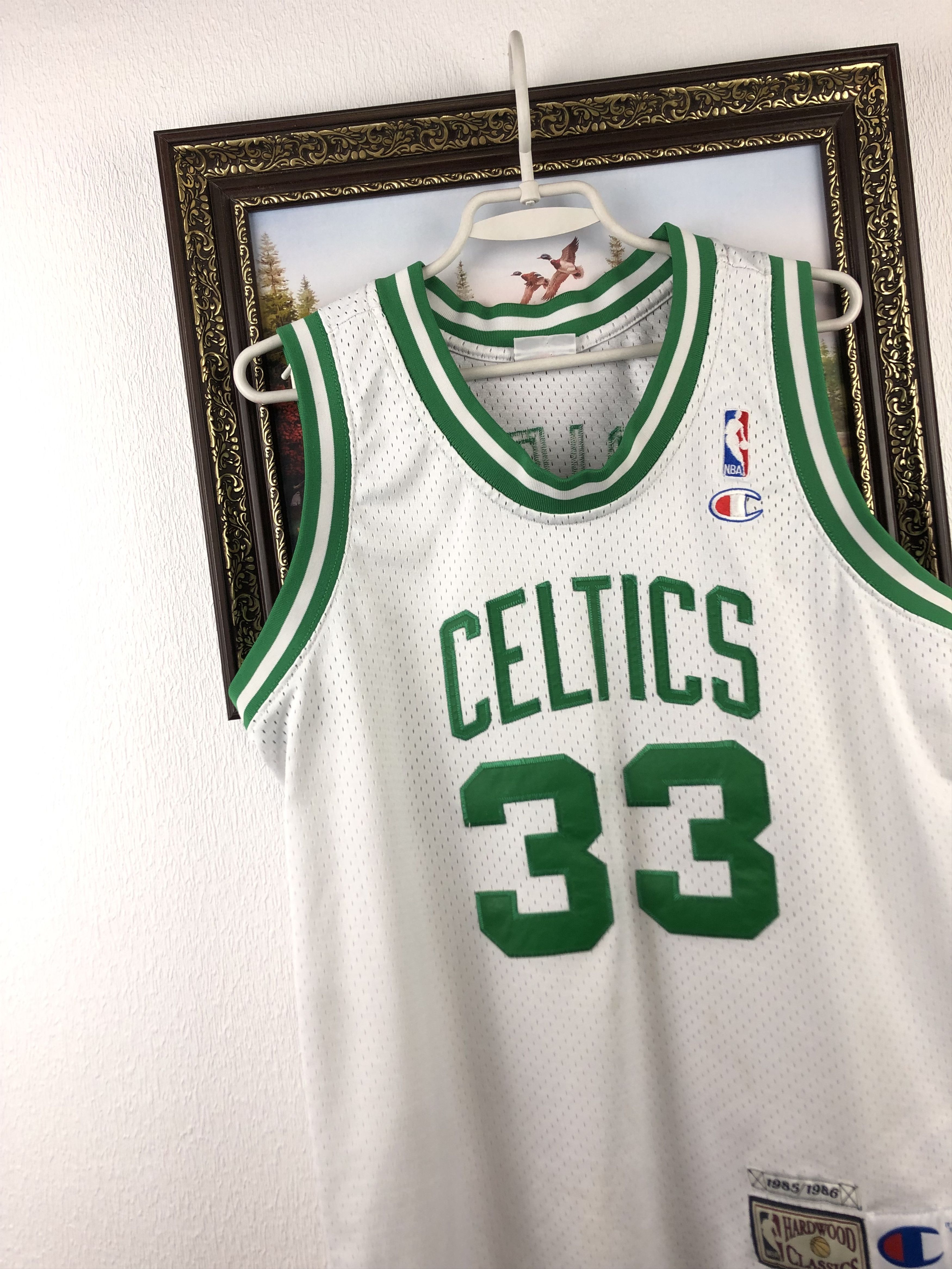 Champion Vintage Boston Celtics Larry Bird Basketball Jersey Tee Hype Size US S / EU 44-46 / 1 - 3 Thumbnail
