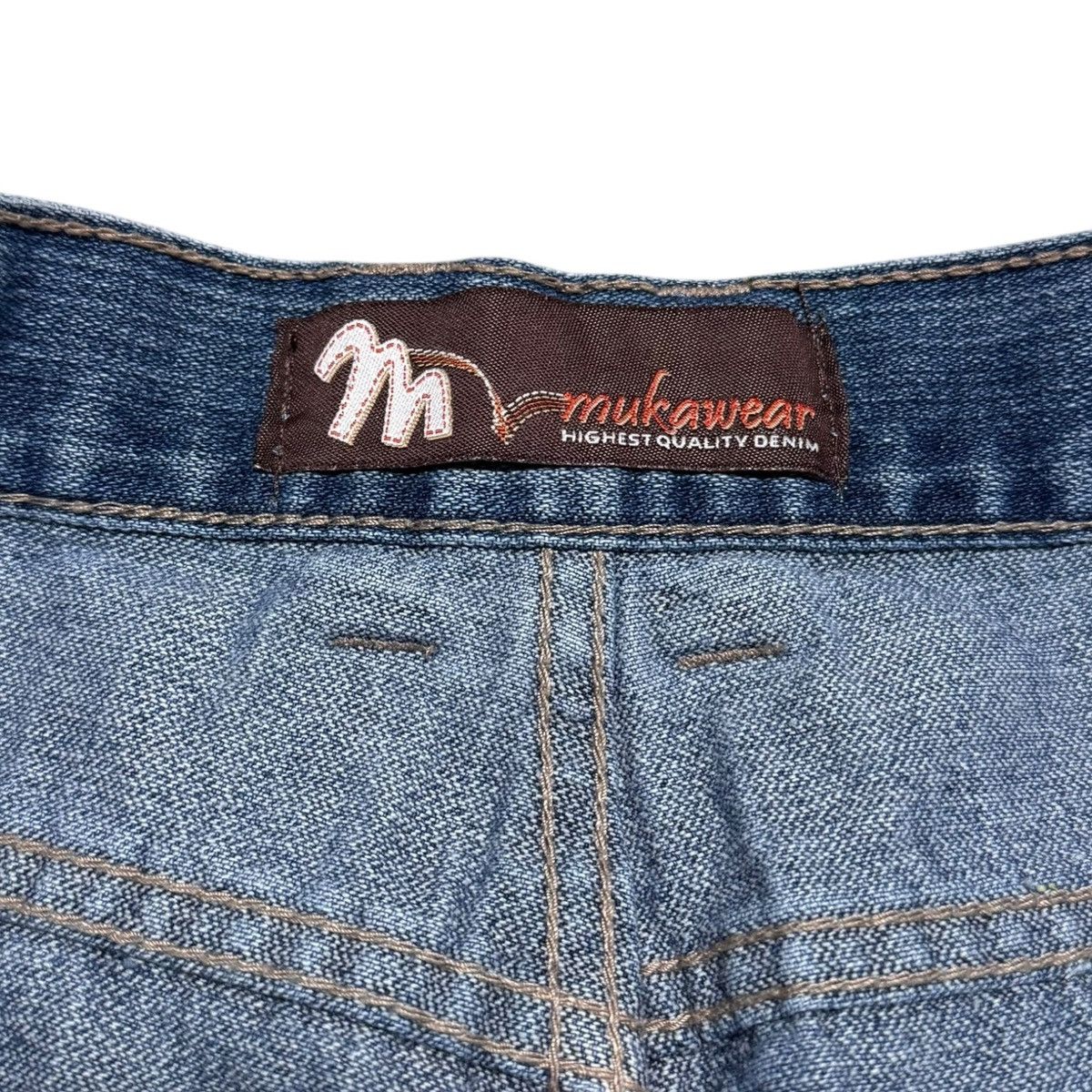 Other Vintage 2000s Mukawear Baggy Jean Pants Men’s 40x31 Size US 40 / EU 56 - 5 Thumbnail
