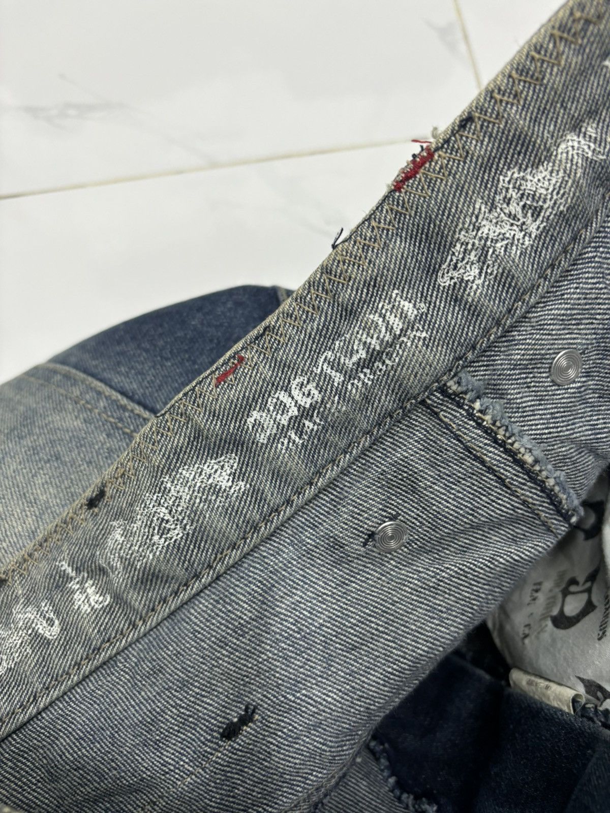 Dogtown × Powell Peralta RARE🔥DOGTOWN SKATEBOARDS BAGGY HIPHOP JEANS BLACK DRAGON Size US 32 / EU 48 - 12 Thumbnail