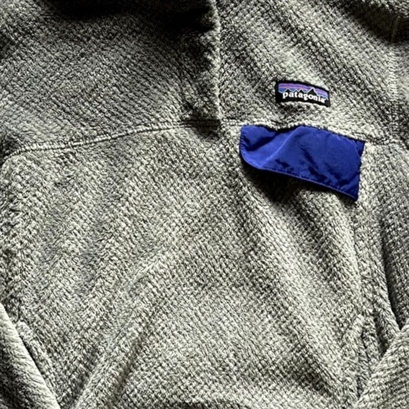 Patagonia Patagonia Women's Re-Tool Snap-T Pullover Jacket Gray Blue Size S Size S / US 4 / IT 40 - 3 Thumbnail
