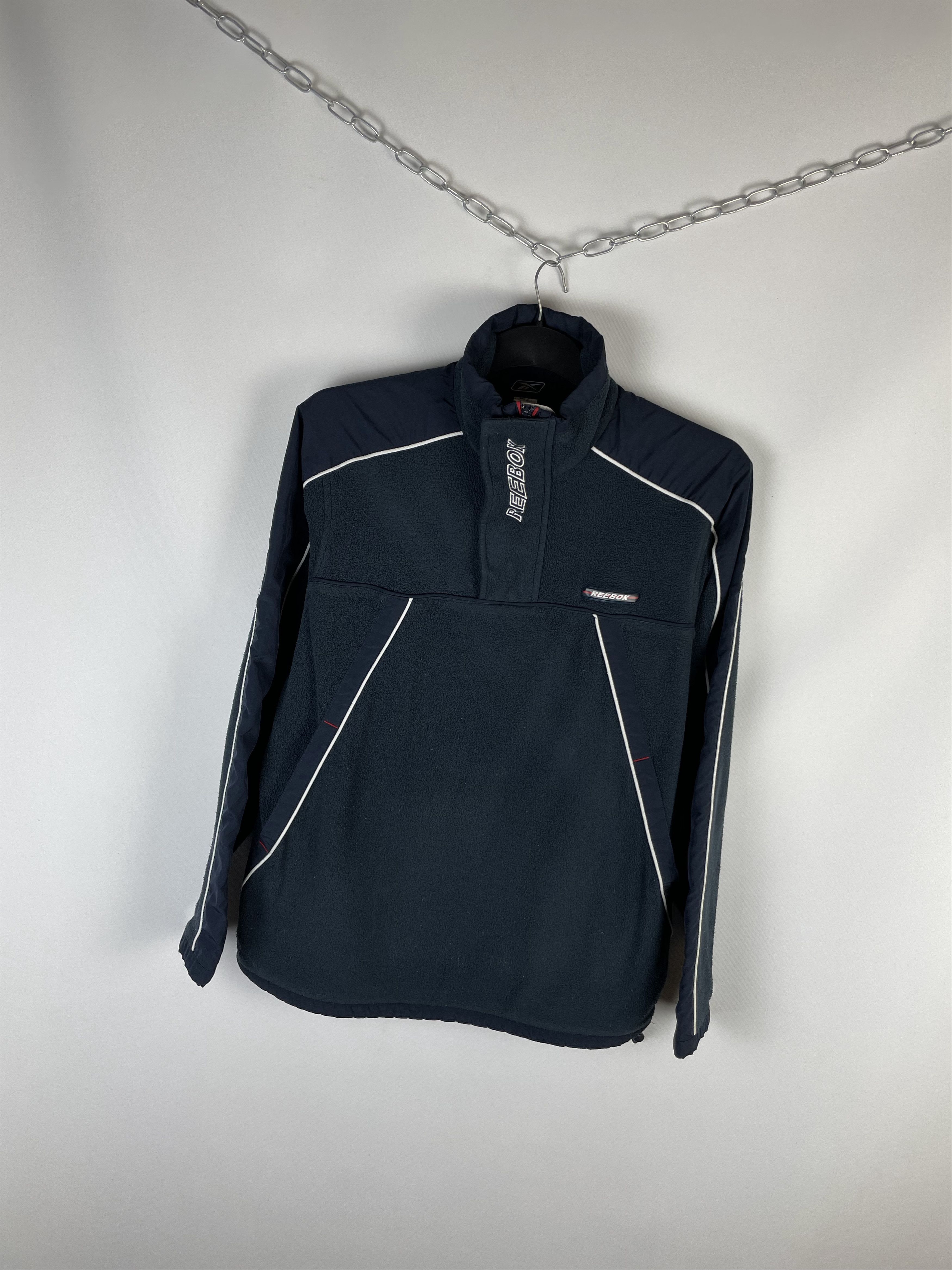 Reebok Vintage Reebok Fleece sweatshirt zip Size US M / EU 48-50 / 2 - 2 Thumbnail