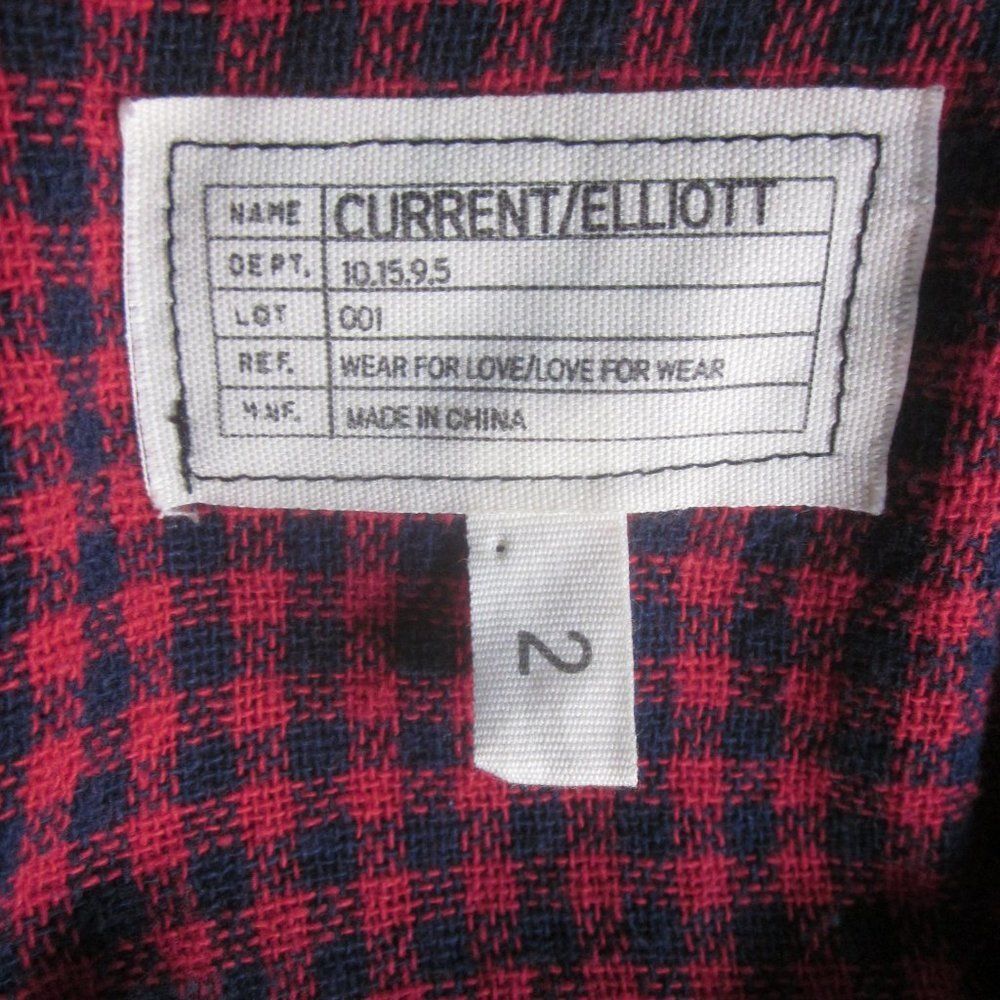 Current/Elliot Current / Elliott Plaid Dress Size 2 Size XS / US 0-2 / IT 36-38 - 2 Thumbnail